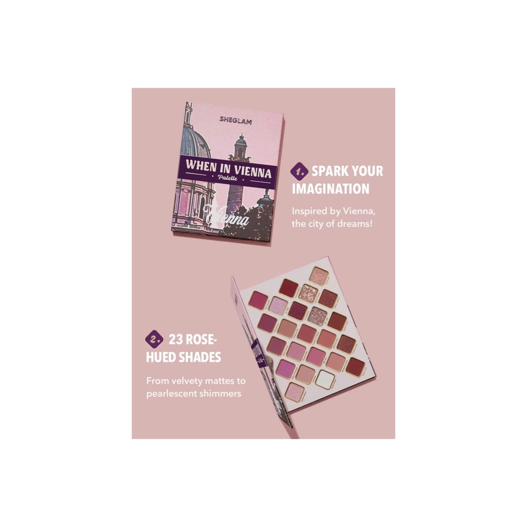 Sheglam Sheglam When In Vienna Palette - 23 shades - Image 4