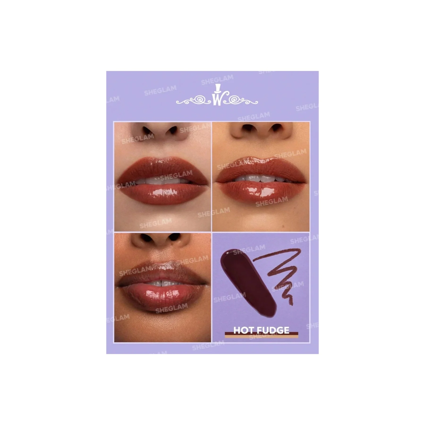 Sheglam Willy Wonka Cocoa Kiss Lip Duo - Image 4