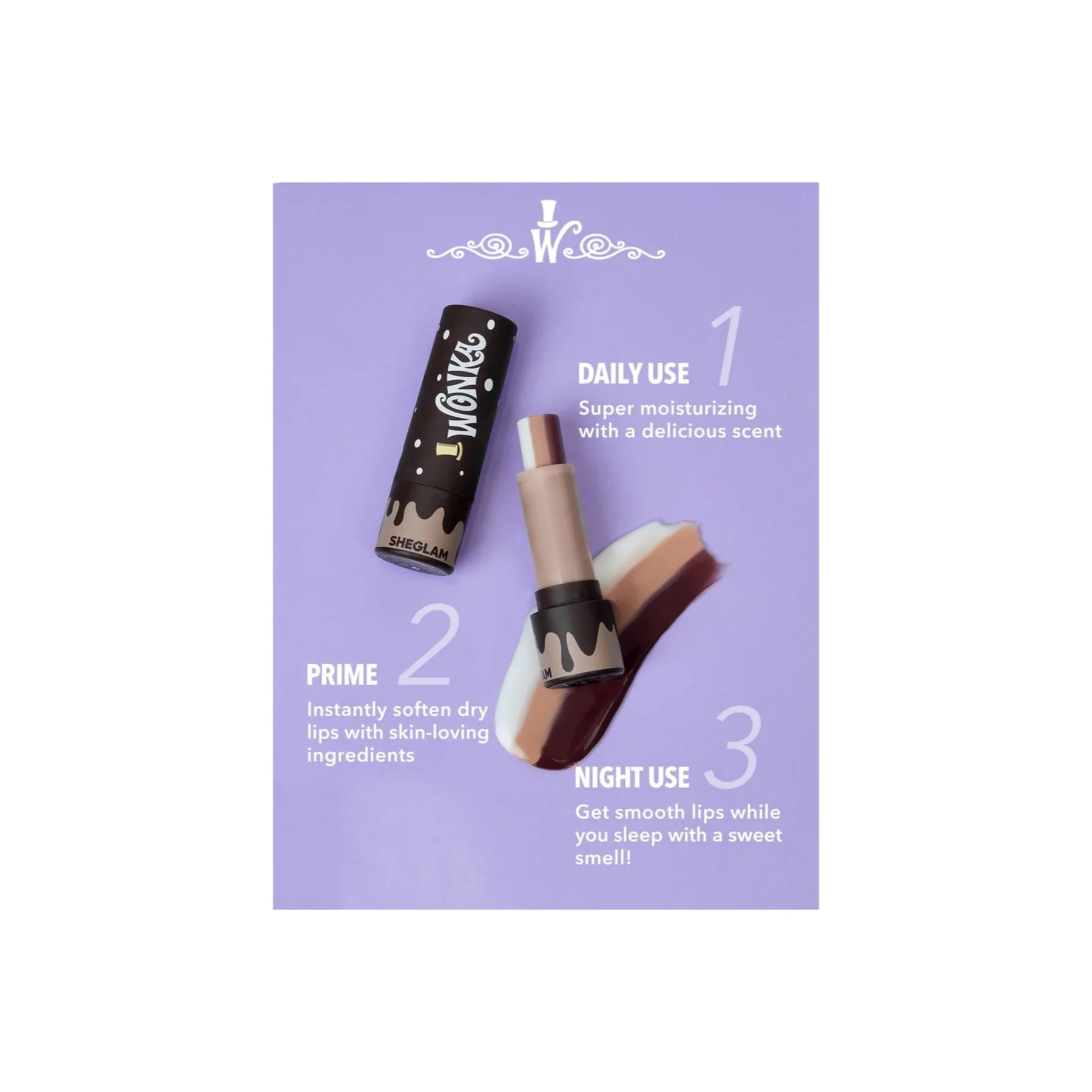 Sheglam Willy Wonka Cocoa Yum Lip Balm - Image 3