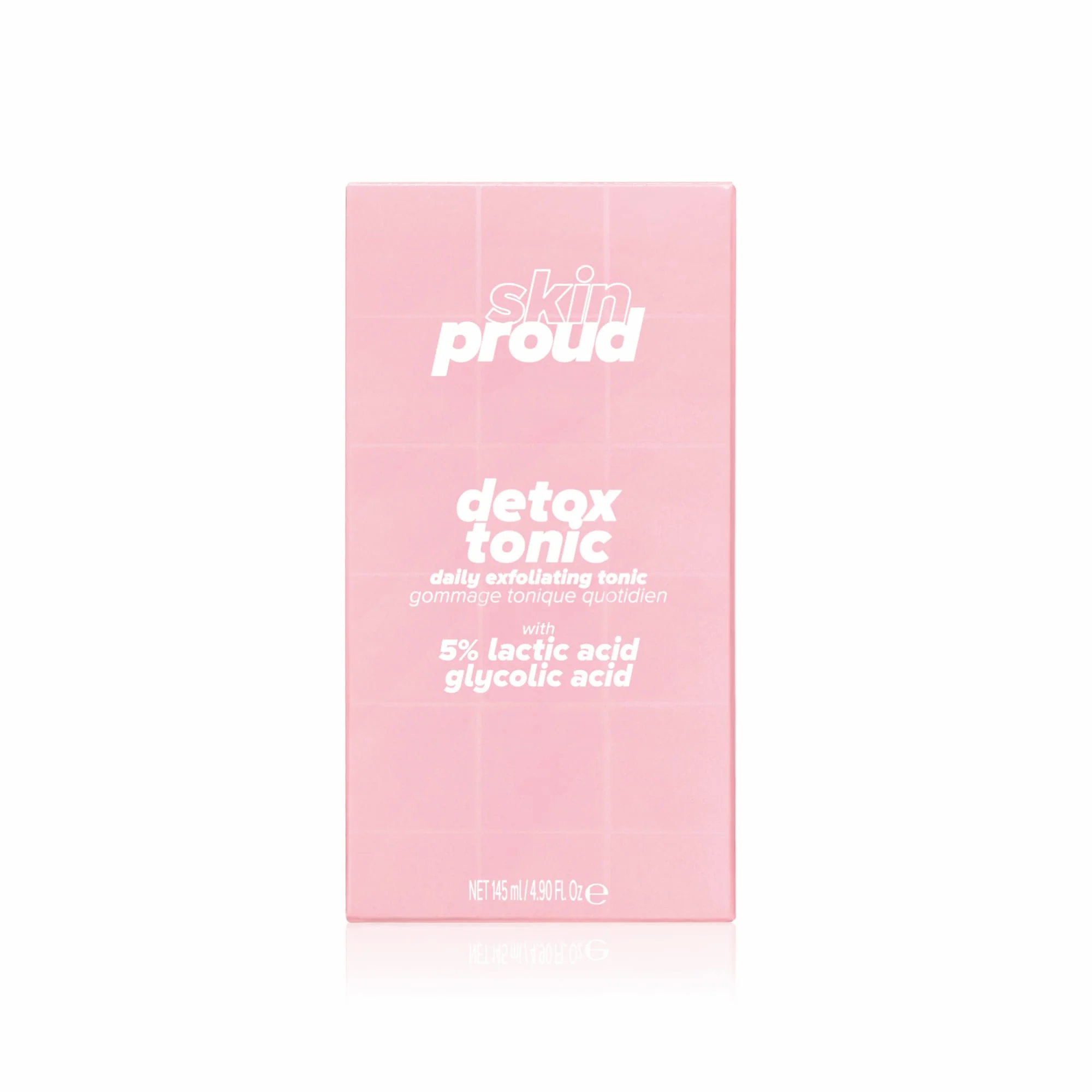 Skin Proud Detox Tonic Exfoliating Toner 145ml - Image 3