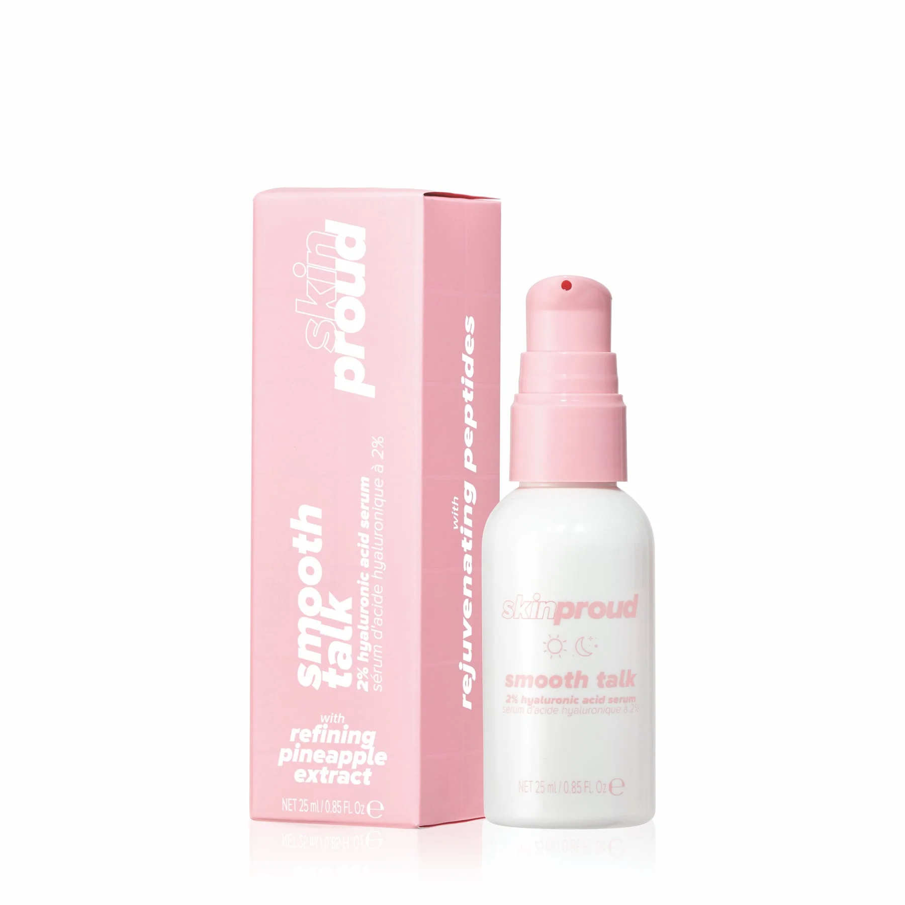 Skin Proud Smooth Talk 2% Hyaluronic Acid Gel Serum Face 25ml - Image 3