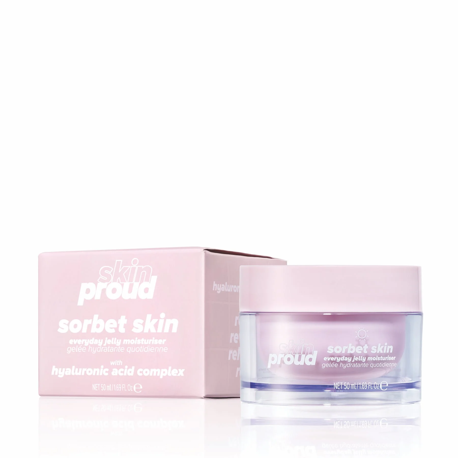 Skin Proud Sorbet Skin Everyday Jelly Moisturizer Body 50ml - Image 3
