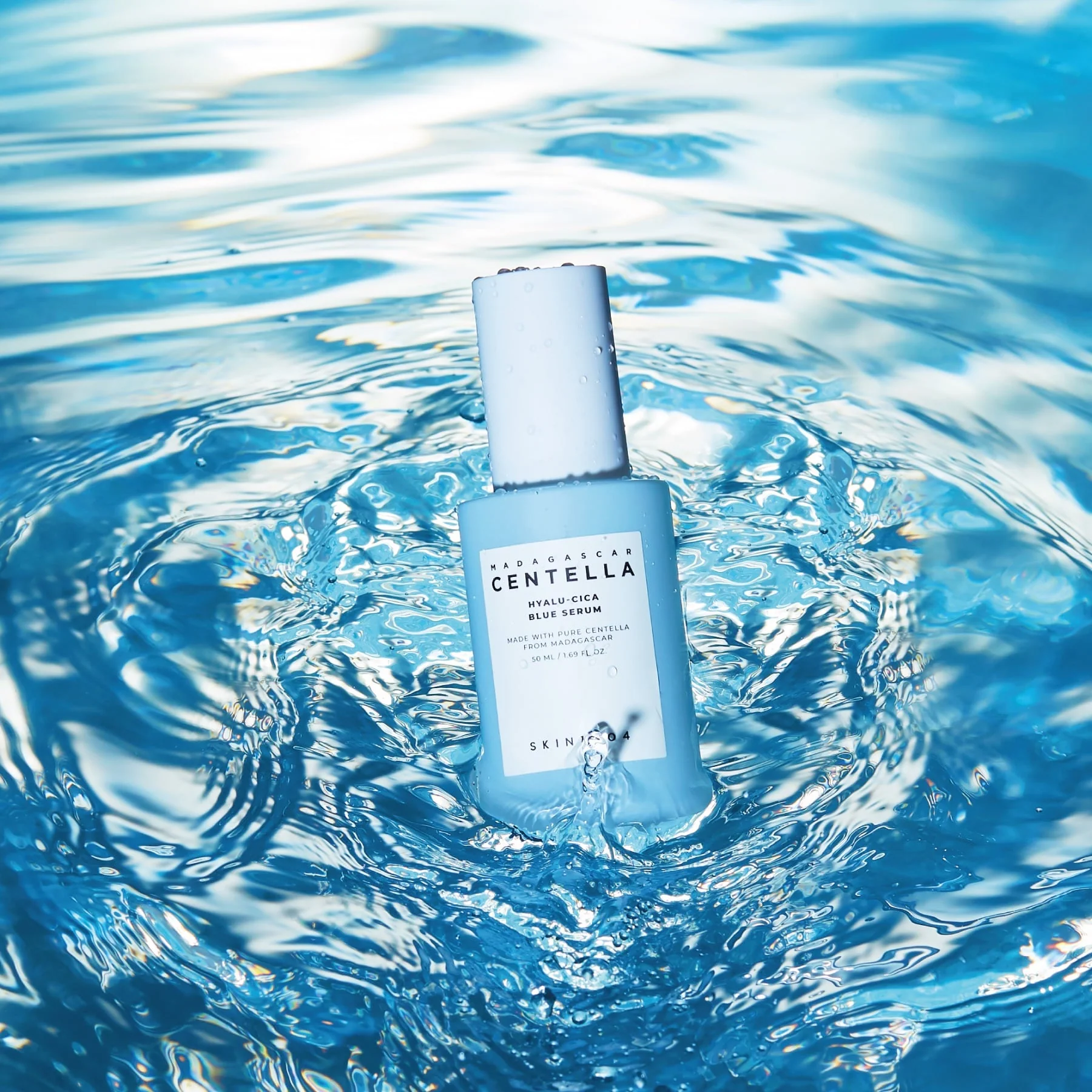 Skin1004 Madagascar Centella Hyalu-cica Blue Serum 50ml - Image 3