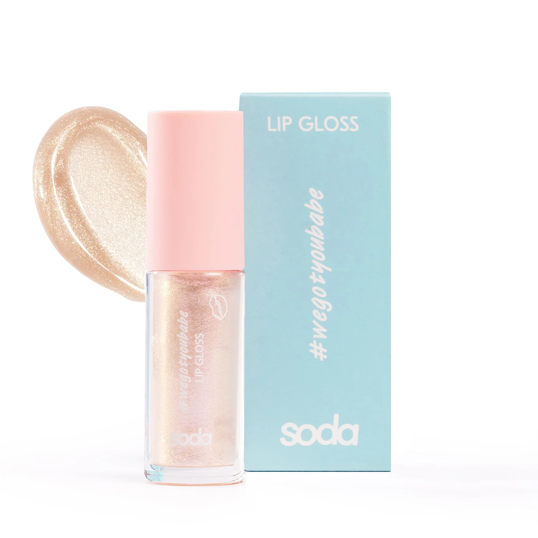 Soda #wegotyoubabe Glitter Lipgloss 3.8ml - Image 2