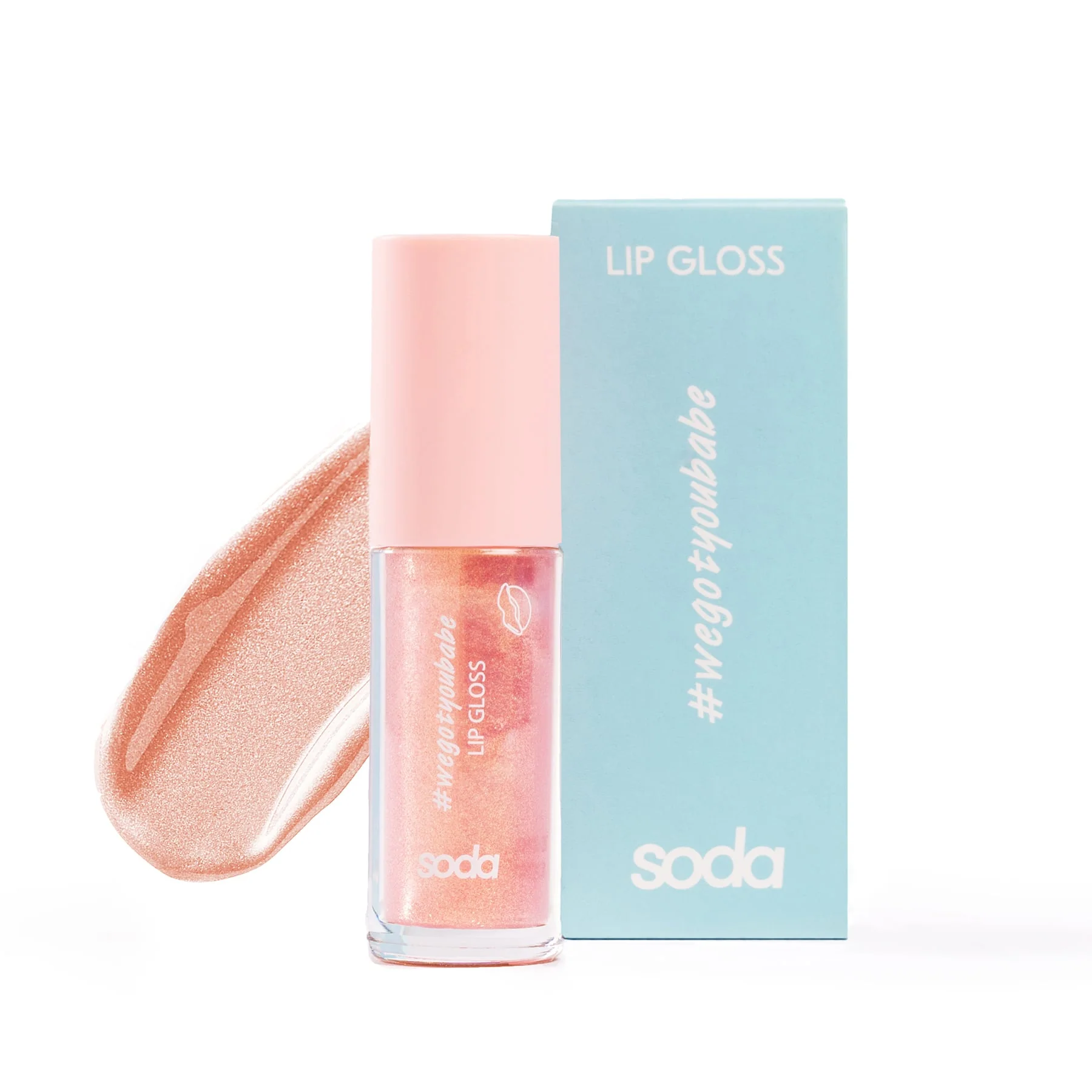 Soda #wegotyoubabe Glitter Lipgloss 3.8ml - Image 3