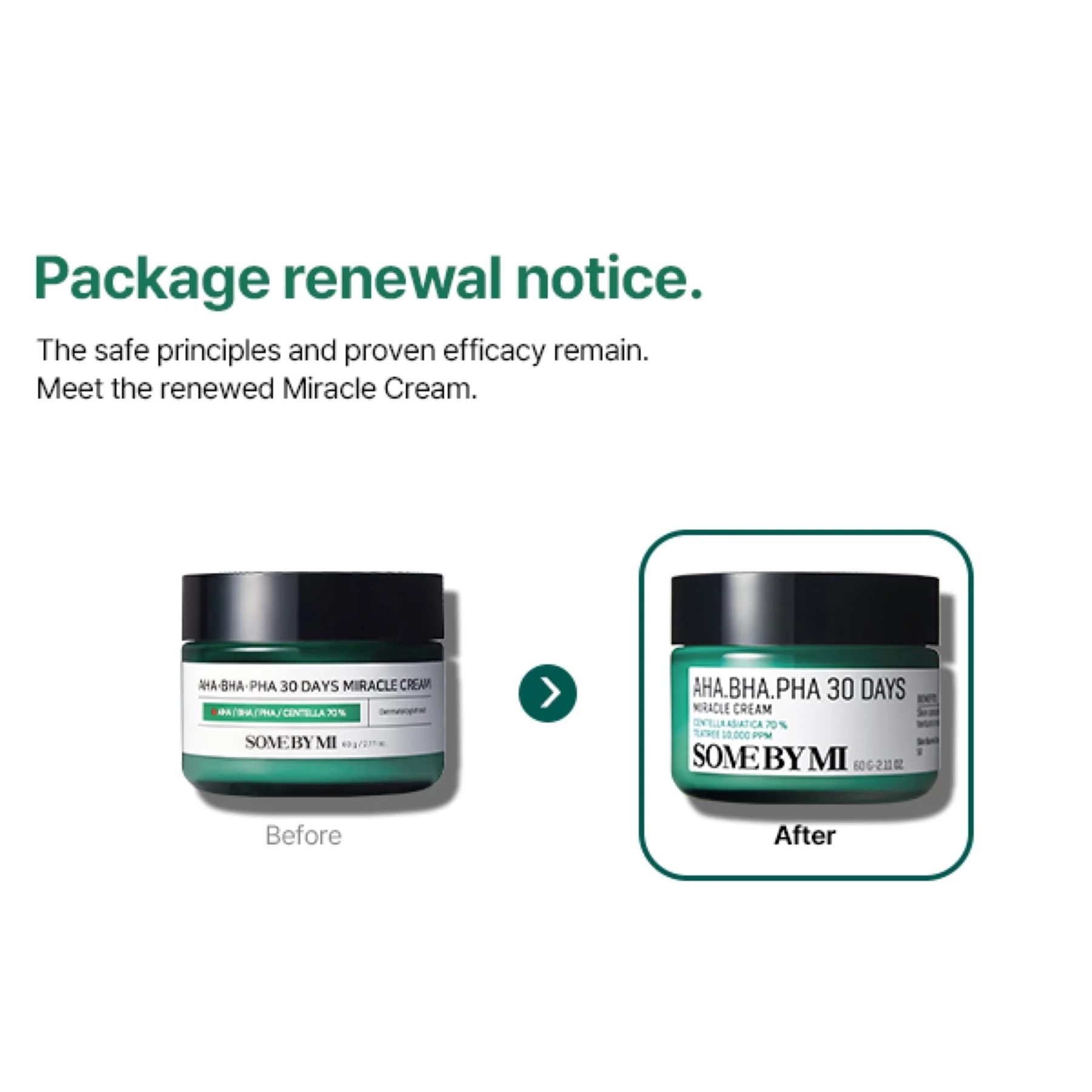 Some By Mi 30 Days Miracle Face Cream AHA-BHA-PHA 60g - Image 10