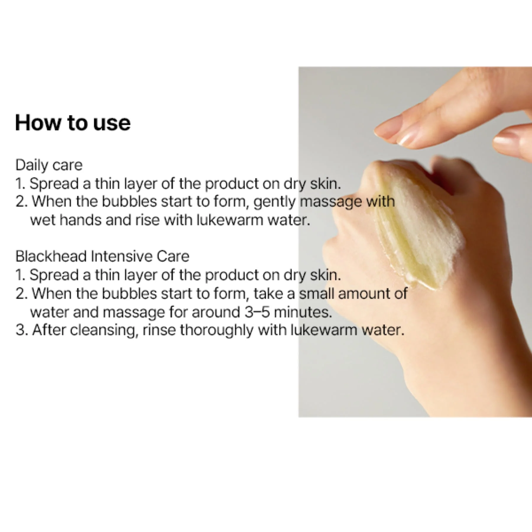 Some By Mi Bye Bye Blackhead 30 Days Miracle Exfoliating Bubble Foam Cleanser Green Tea Tox 120g - Image 6