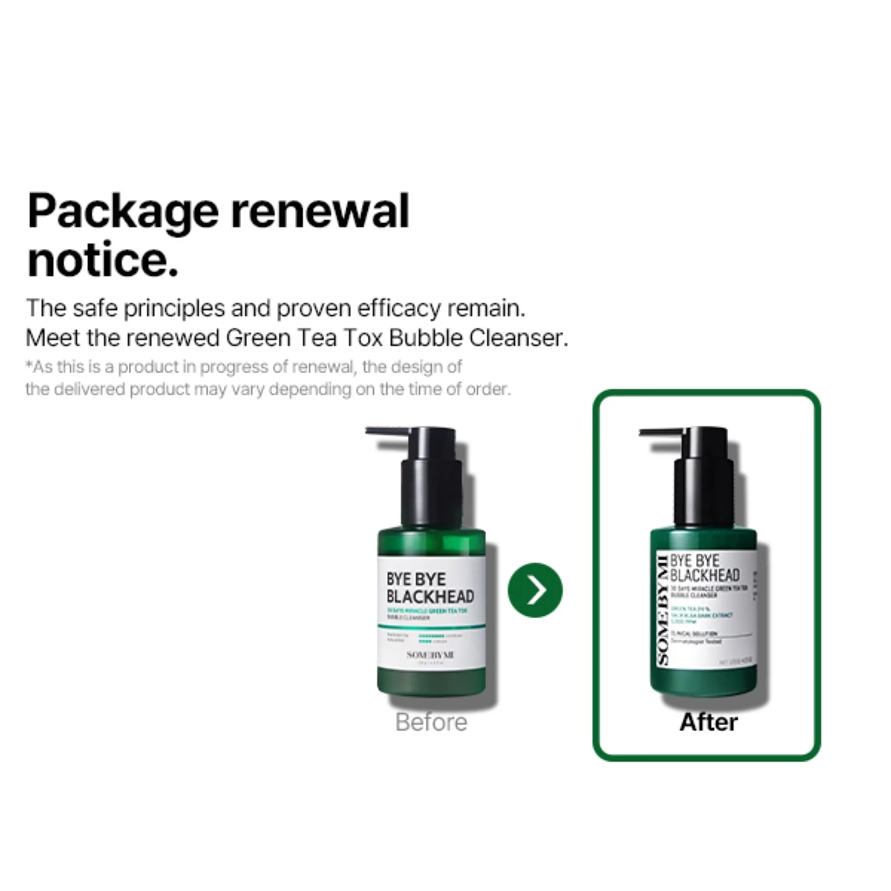 Some By Mi Bye Bye Blackhead 30 Days Miracle Exfoliating Bubble Foam Cleanser Green Tea Tox 120g - Image 7