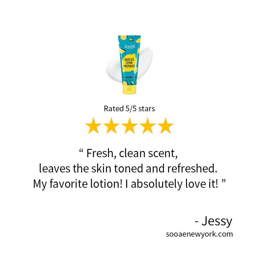 Soo'AE Squeezed Lemon Moisturizer 80ml - Image 5