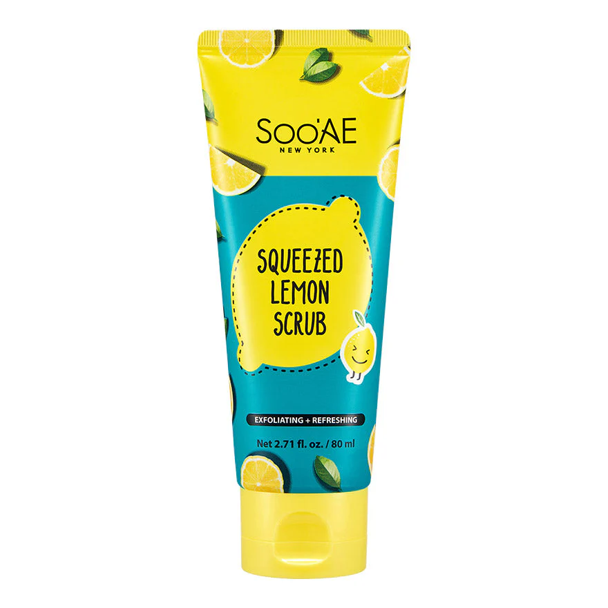 Squeezed Lemon Exfoliating Scrub 80ml - Image 2