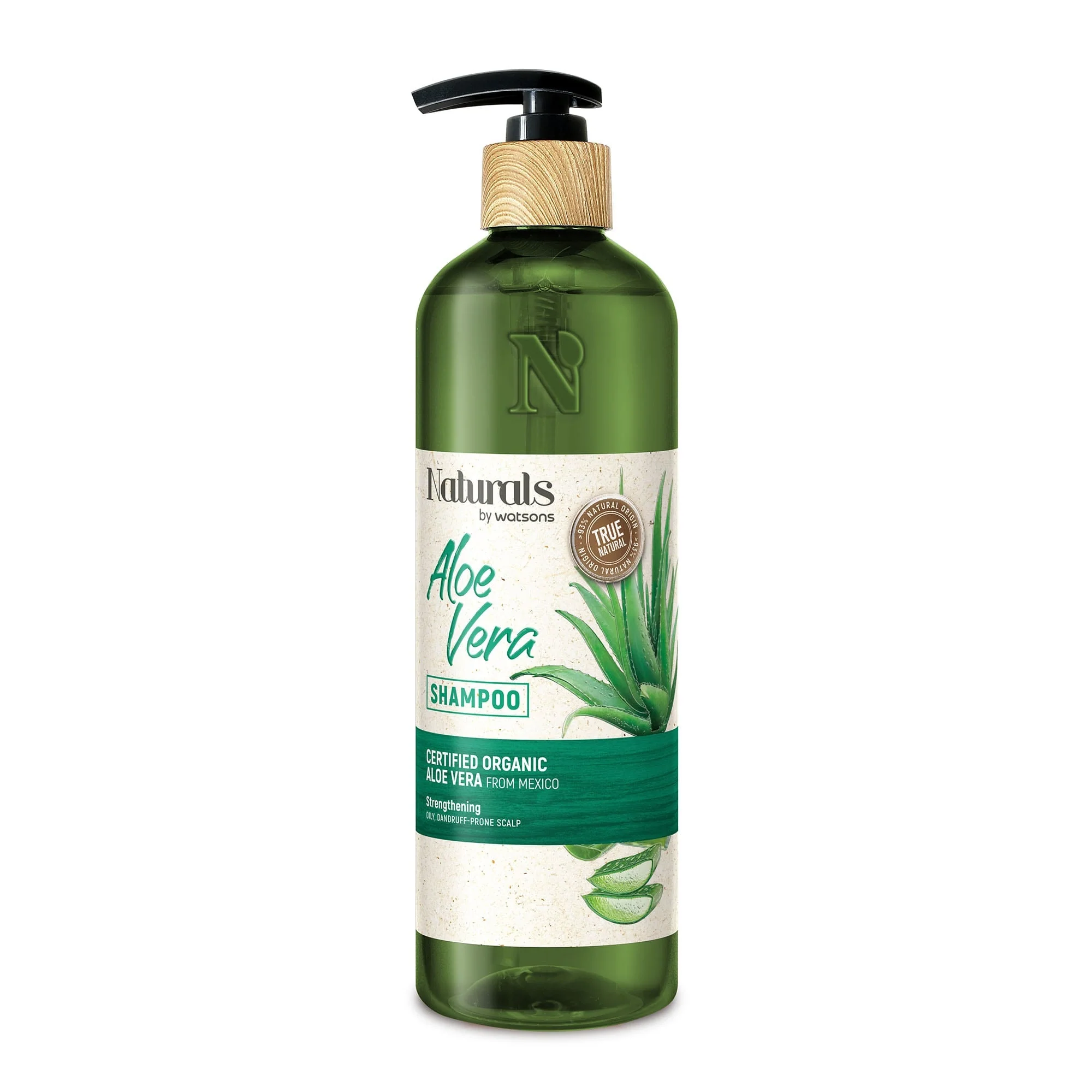 Strengthening Shampoo Aloe Vera Oily, Dandruff-Prone Scalp - Image 3