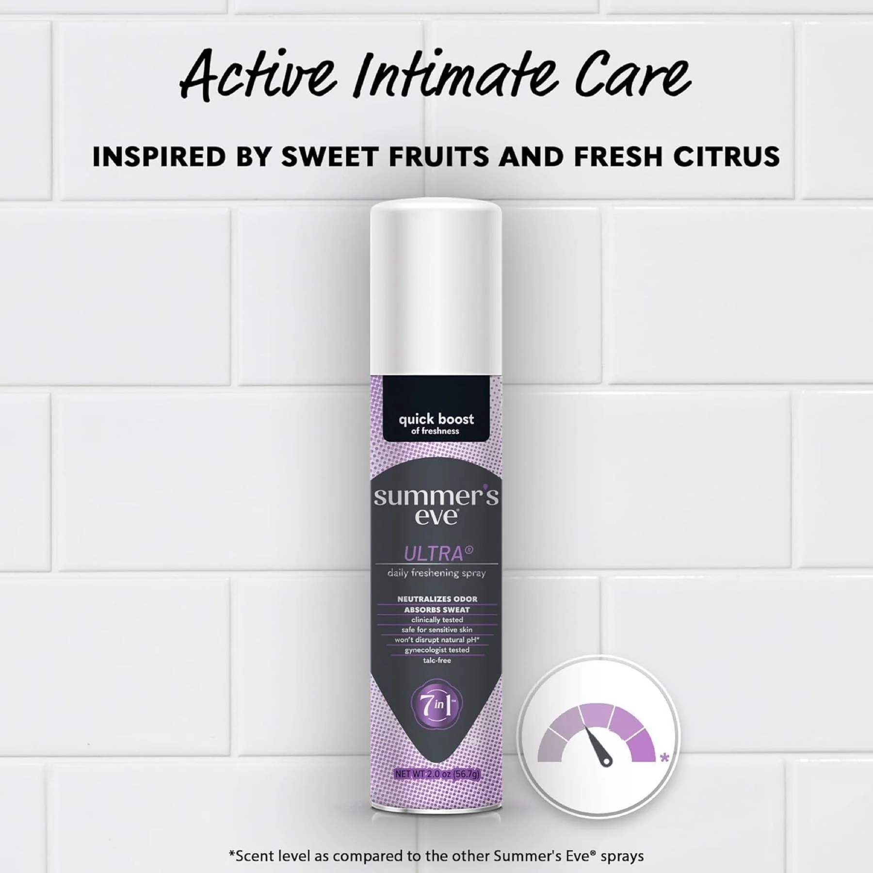 Summer's Eve Ultra Freshening Spray 56g - Image 2