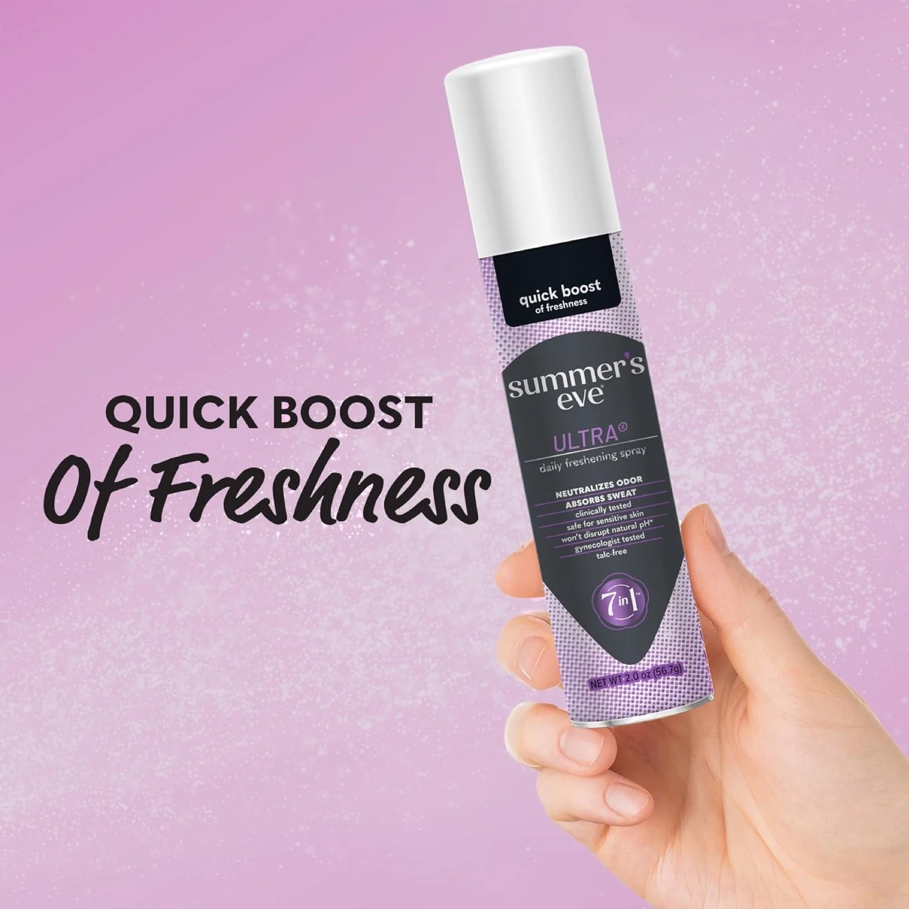 Summer's Eve Ultra Freshening Spray 56g - Image 3