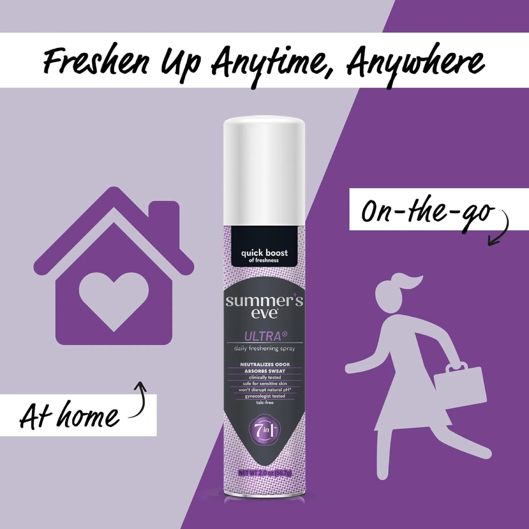 Summer's Eve Ultra Freshening Spray 56g - Image 5