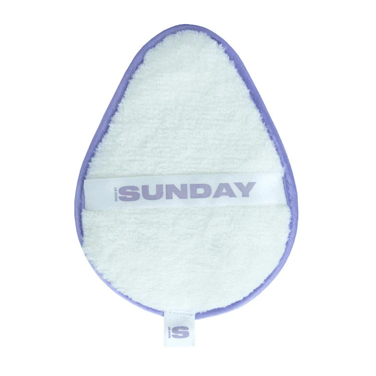 Sunday Ivy Magic Eraser Microfiber Reusable Makeup Remover Pad 1pc - Image 2