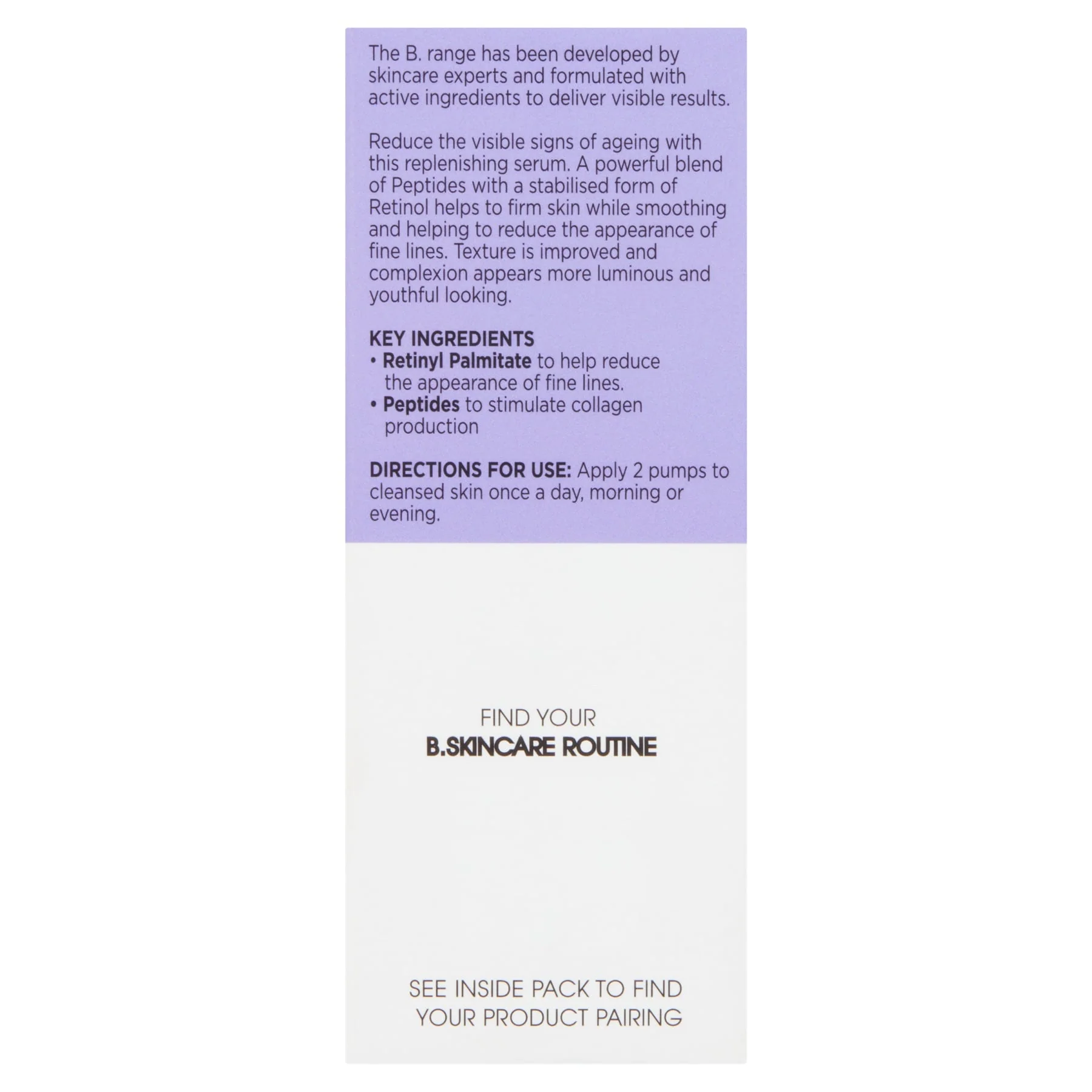 Superdrug B. Firming and Plumping Serum - Image 3