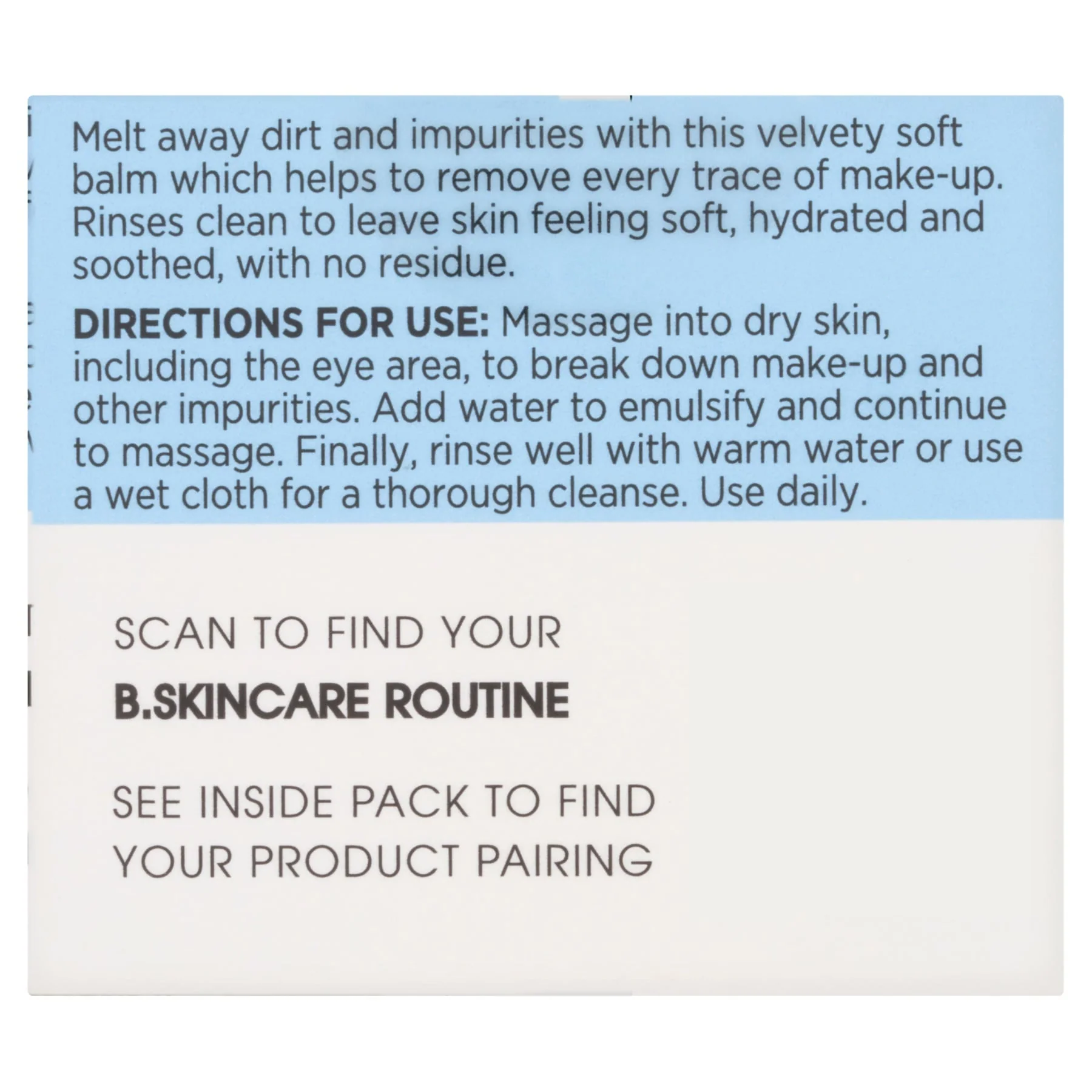 Superdrug B Melting Cleansing Balm 15g - Image 3