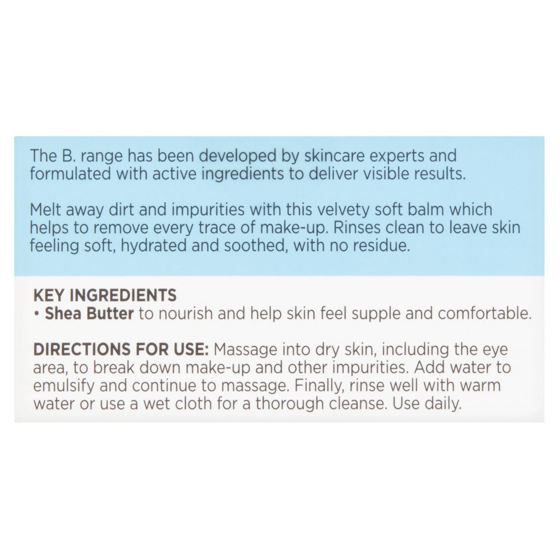 Superdrug B. Melting Cleansing Balm - Image 3