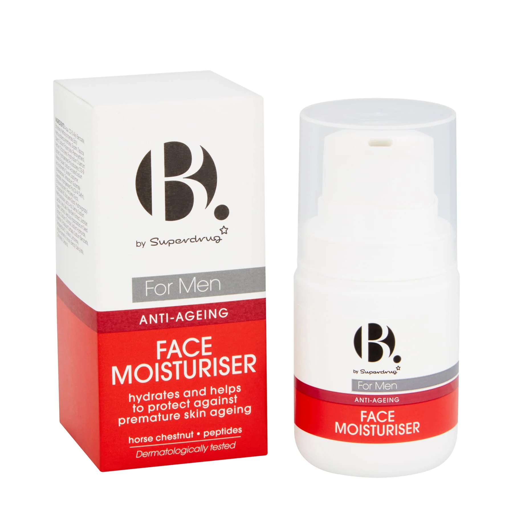 Superdrug B. Men Anti-Aging Cream 50ml - Image 2
