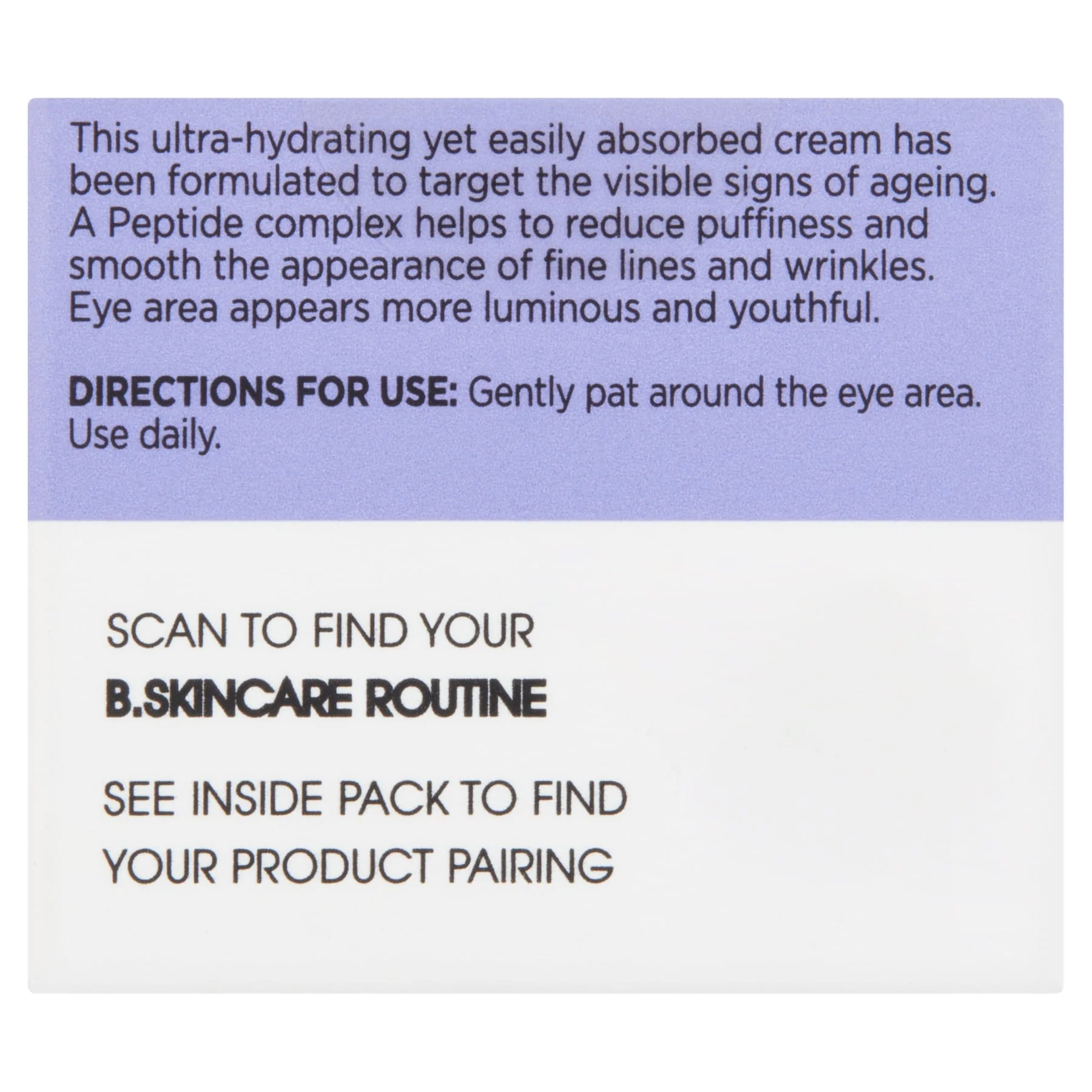 Superdrug B. Smoothing Eye Cream - Image 3