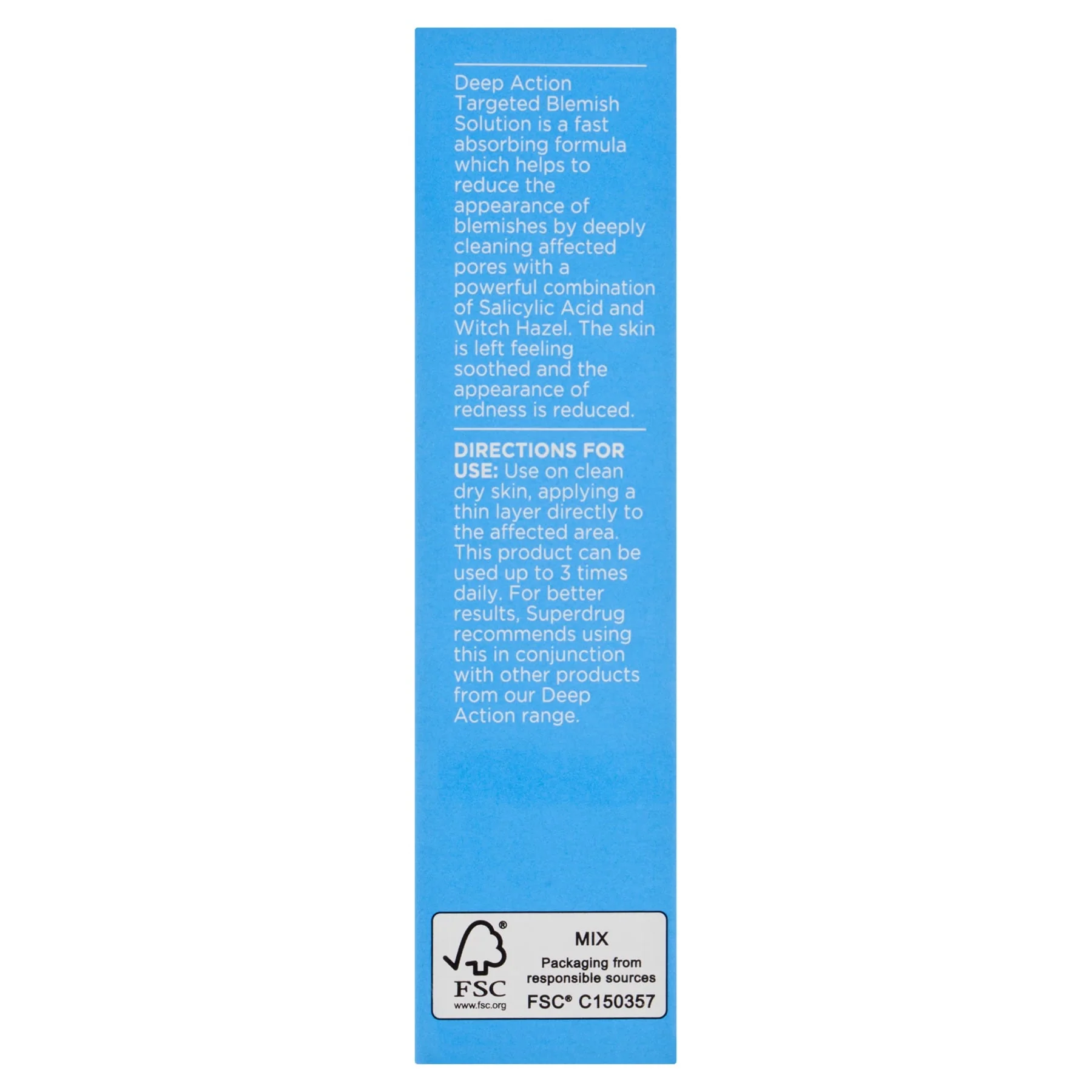 Superdrug Deep Action Targeted Blemish Treatme - Image 2