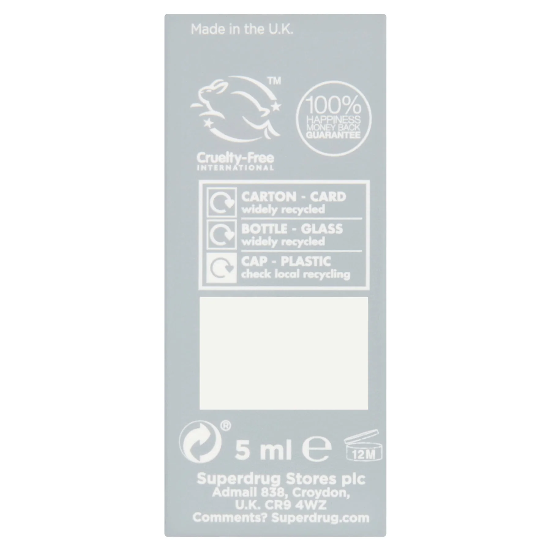 Superdrug Essential Purifying Face Oil Tea Tree 5ml - Image 3