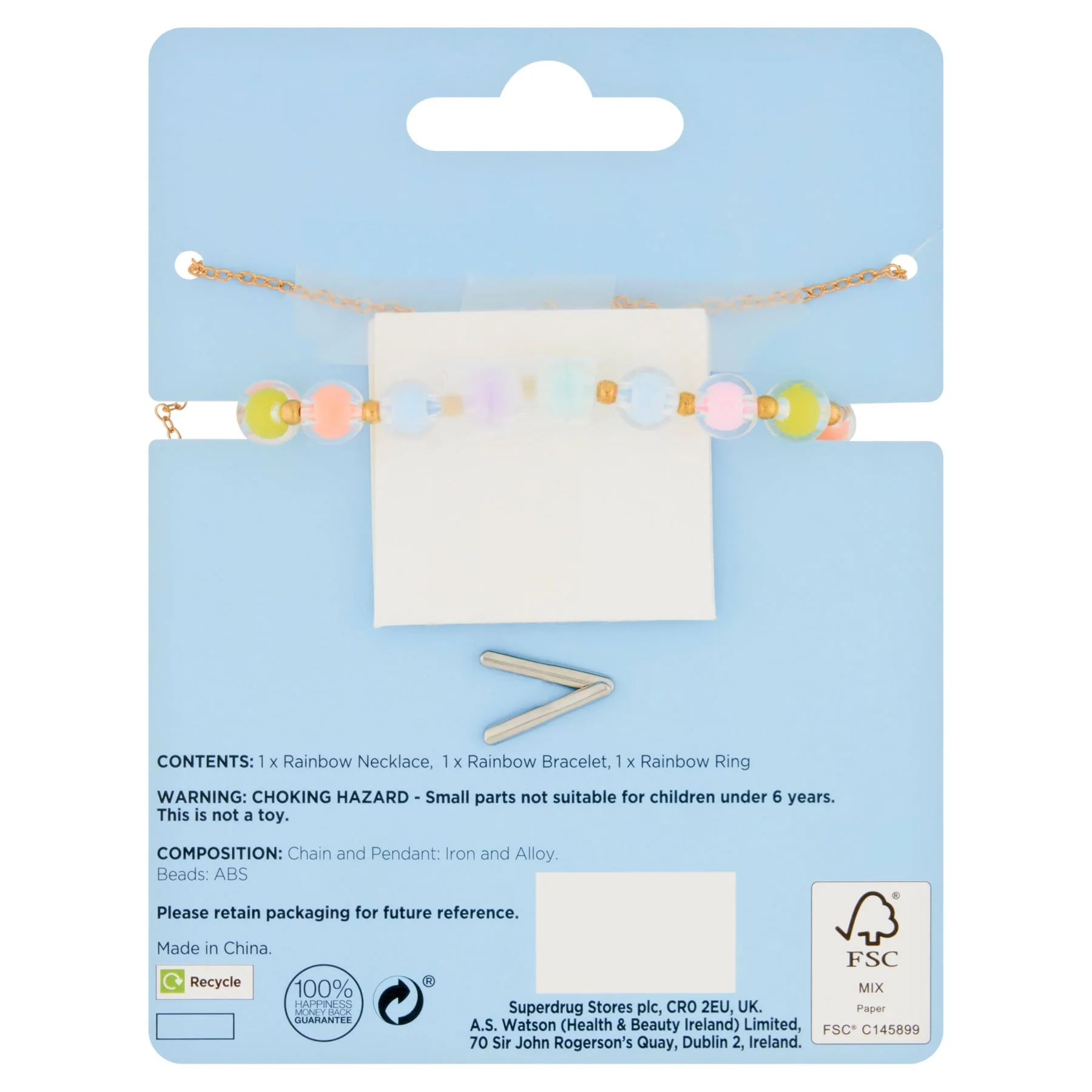 Superdrug Fantasy Rainbow 3 Piece Set - Image 2