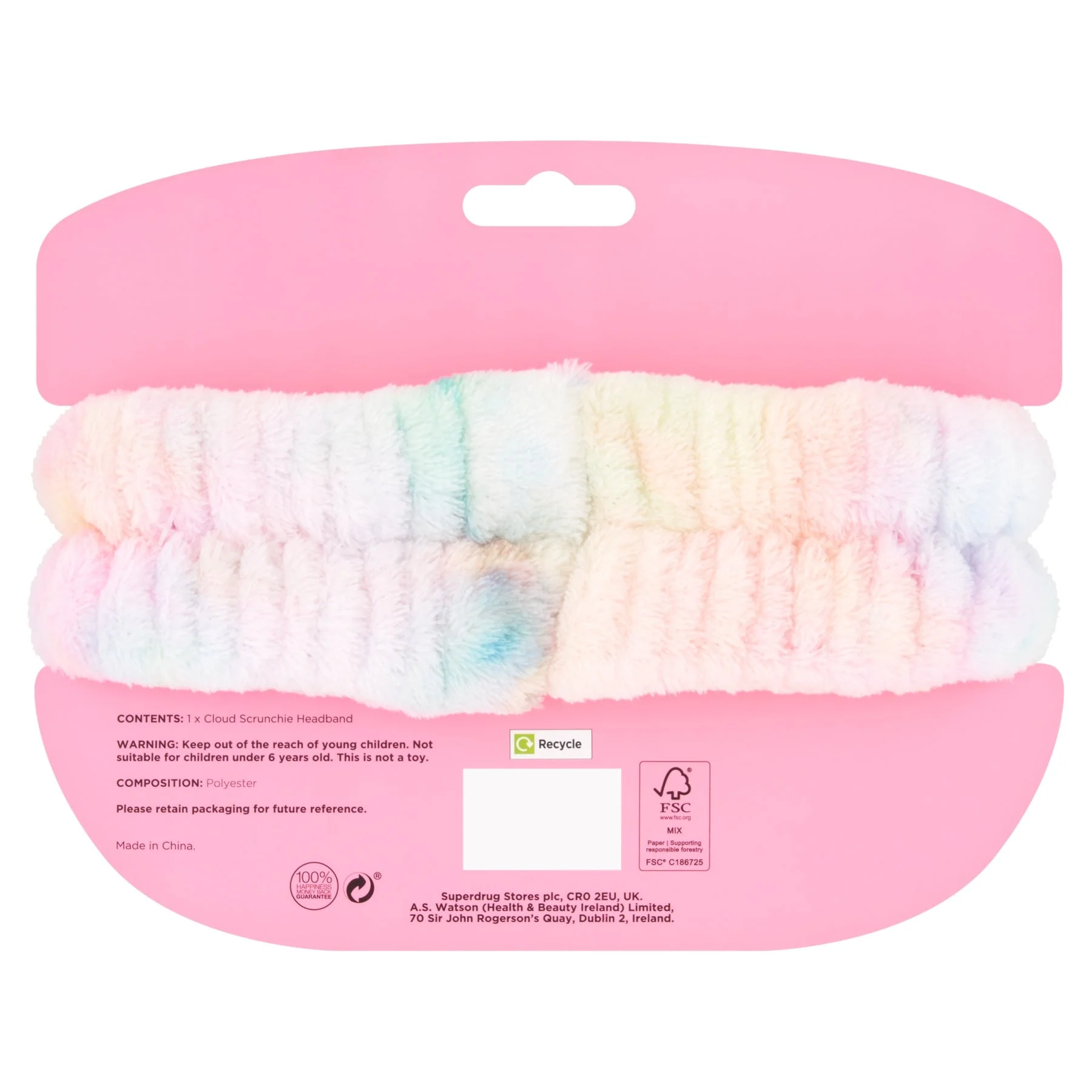 Superdrug Fantasy Scrunchie Headband Cloud - Image 2