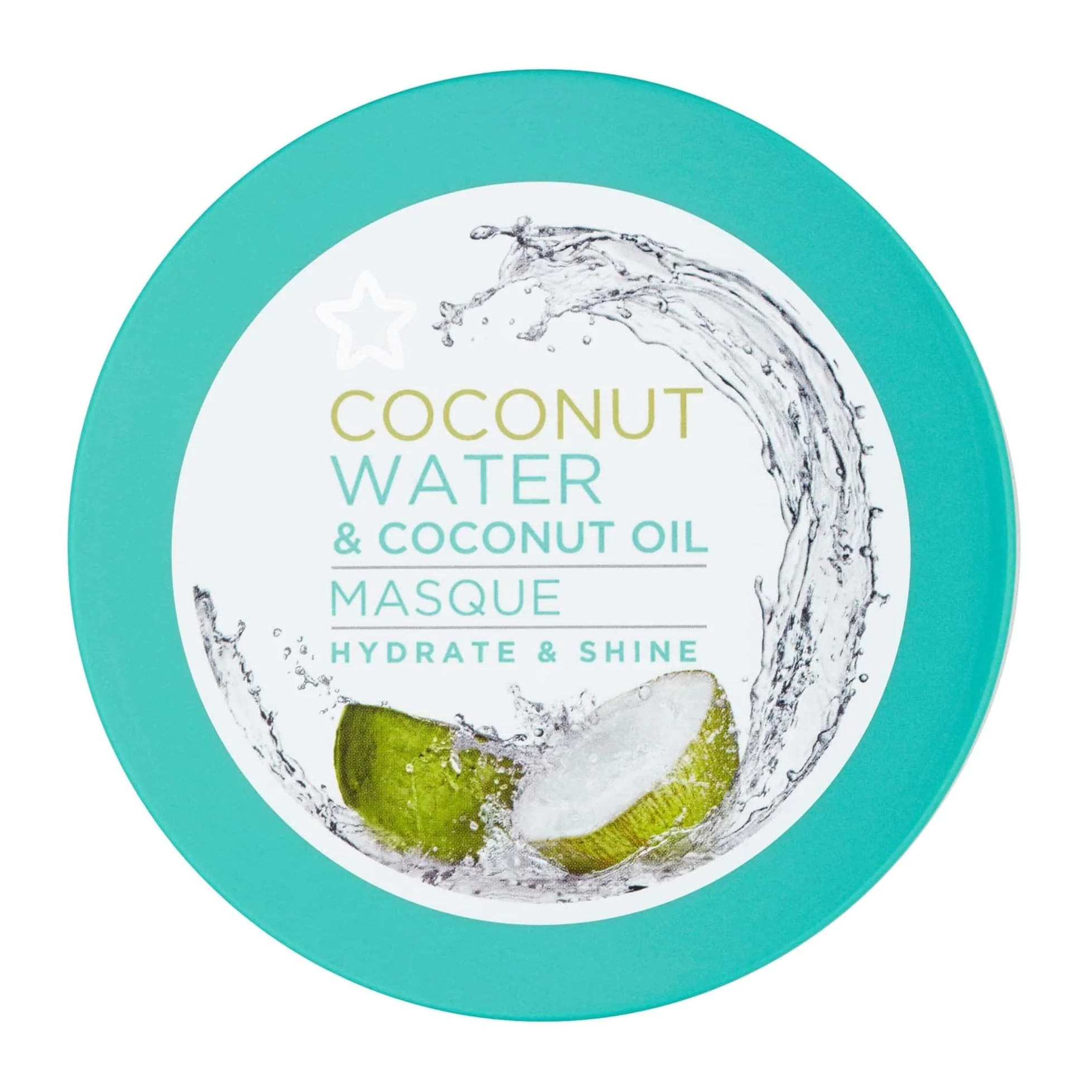 Superdrug Hydrate & Shine Hair Mask Coconut Water 200ml