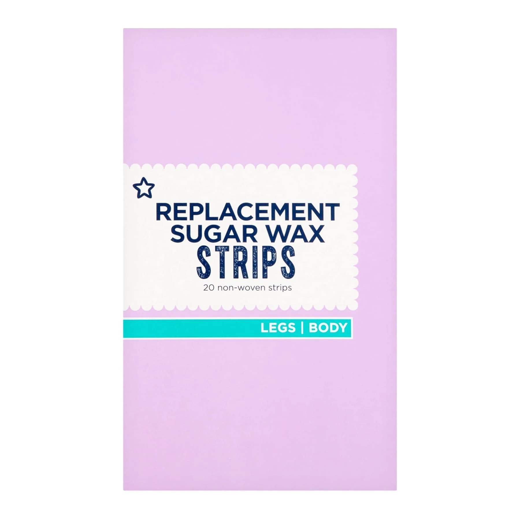 Superdrug Legs & Body Wax Strips 20pcs