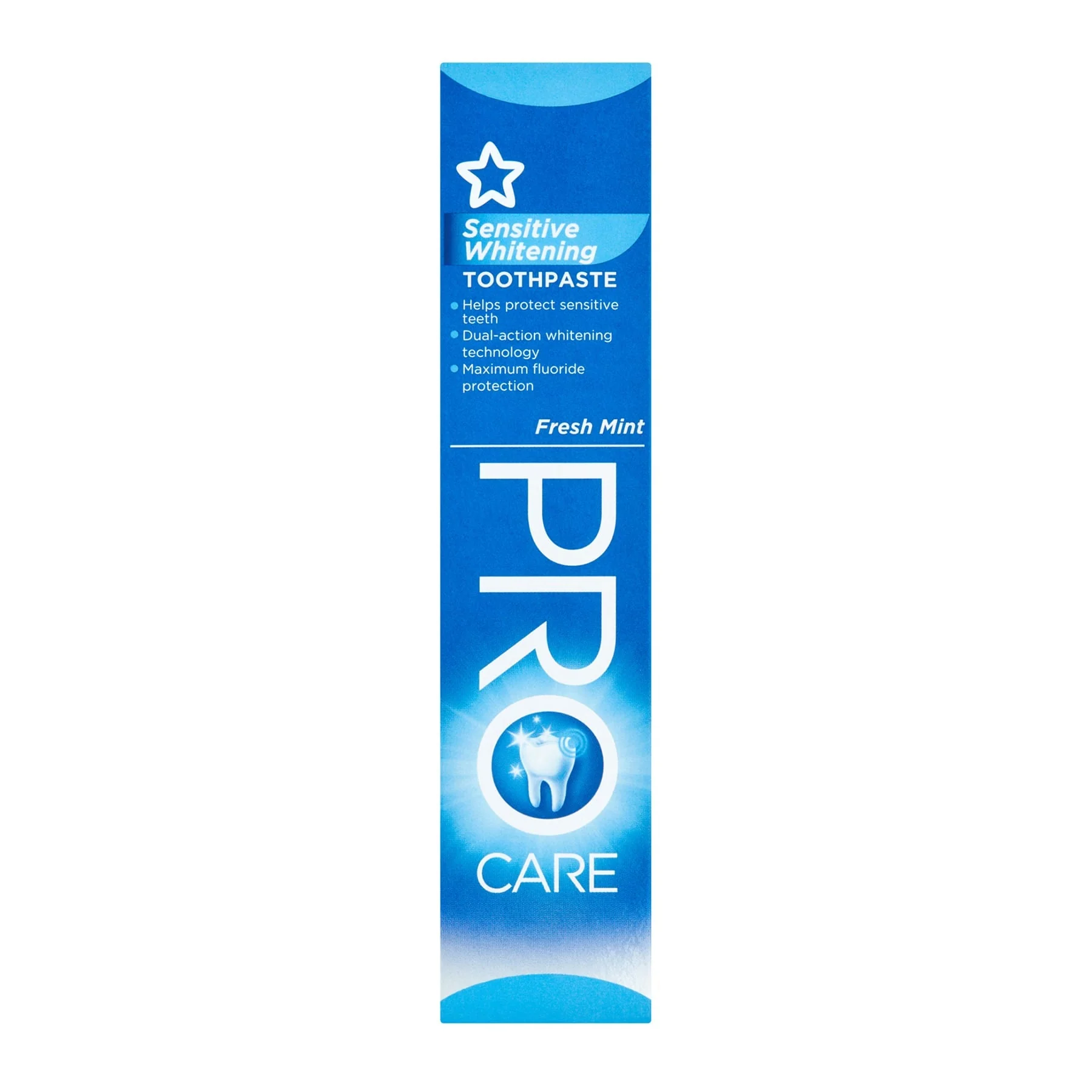 Superdrug Pro Care Sensitive Whitening Toothpaste Fresh Mint 25ml - Image 2
