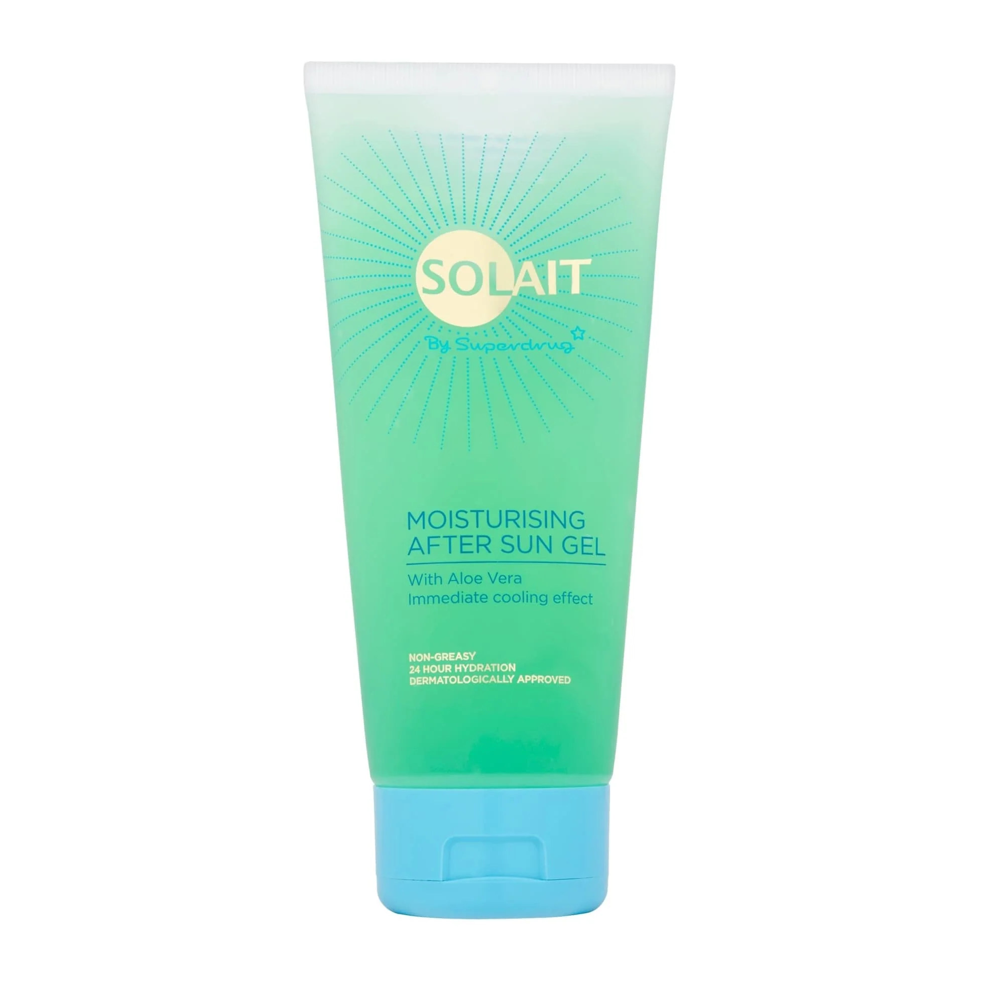 Superdrug Solait Soothing Moisturising After Sun Gel Protection Aloe Vera - Image 2