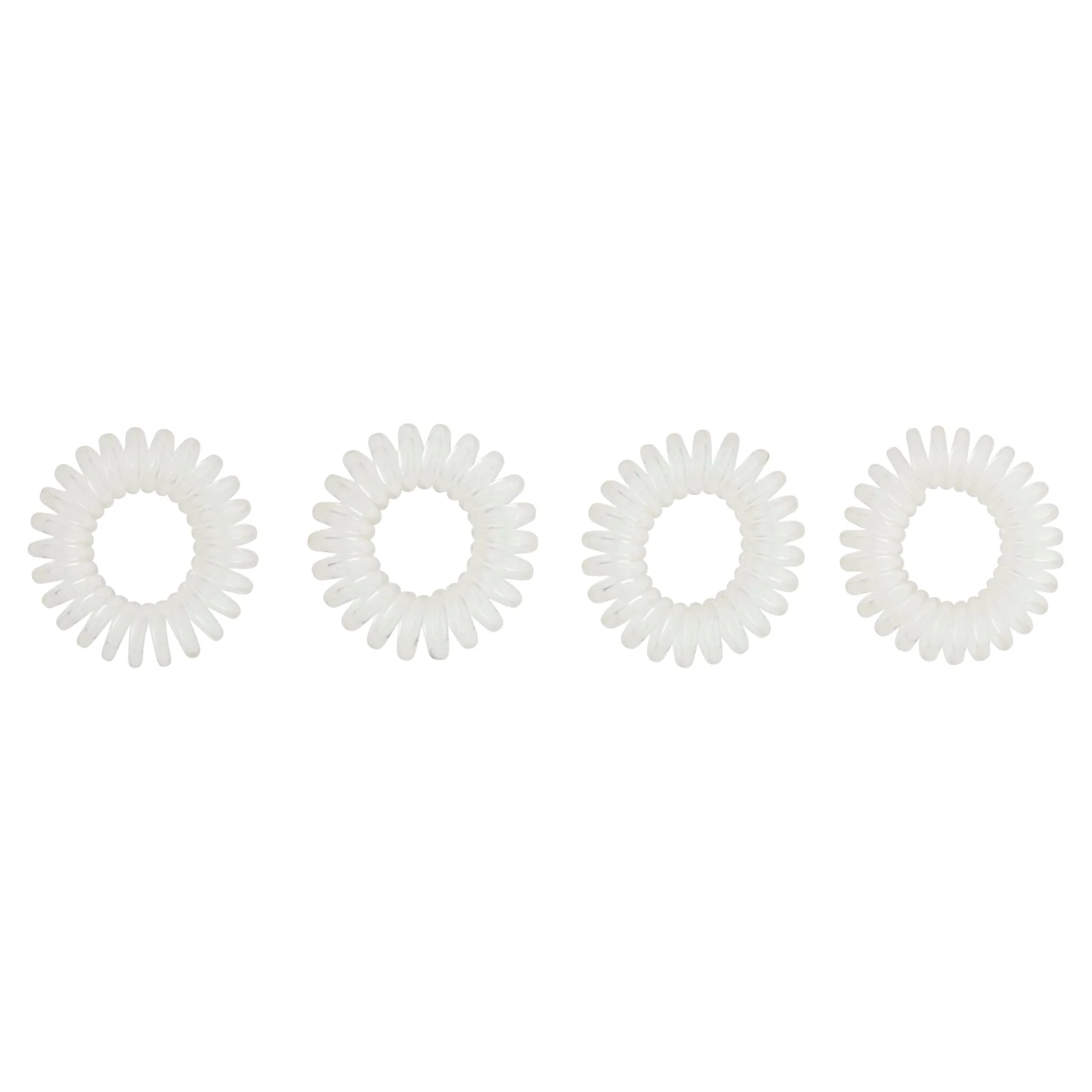 Superdrug Spiral Hair Ties 4pcs - Image 4