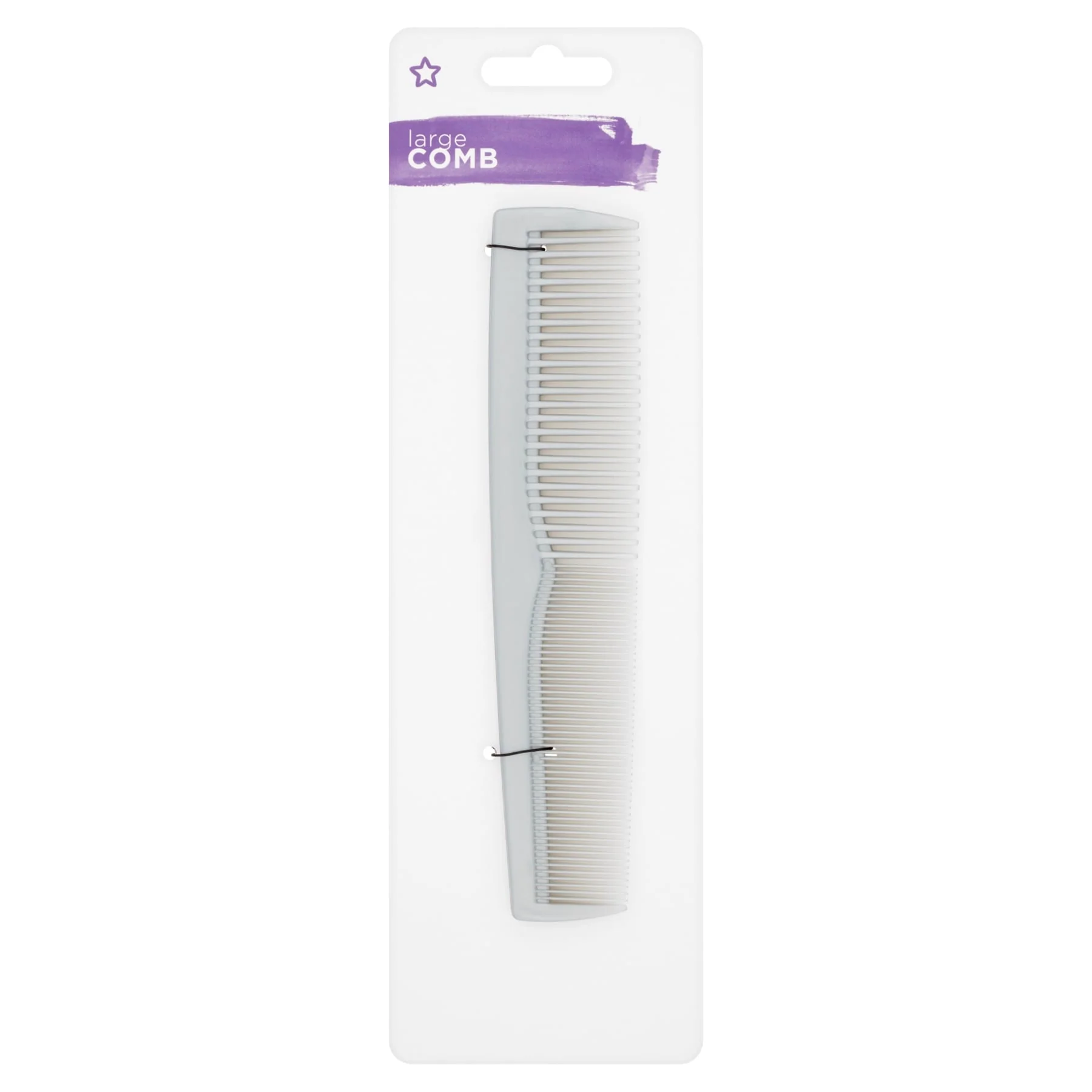Superdrug Studio London Hair Comb Large 1pc - Image 3