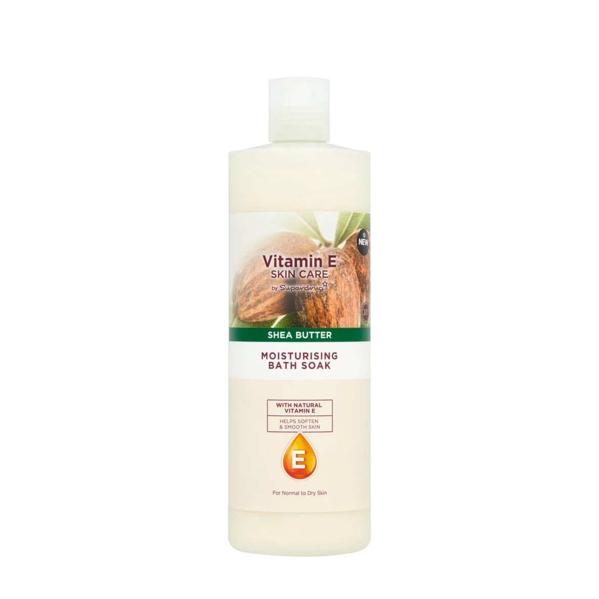 Superdrug Vitamin E & Shea Bath Soak 500ml