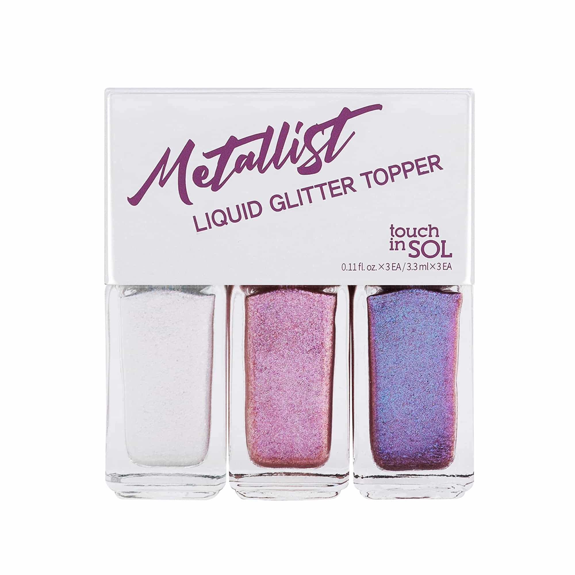 Touch in Sol Metallist Liquid Glitter Topper Eyeshadow 9.9ml - Image 2