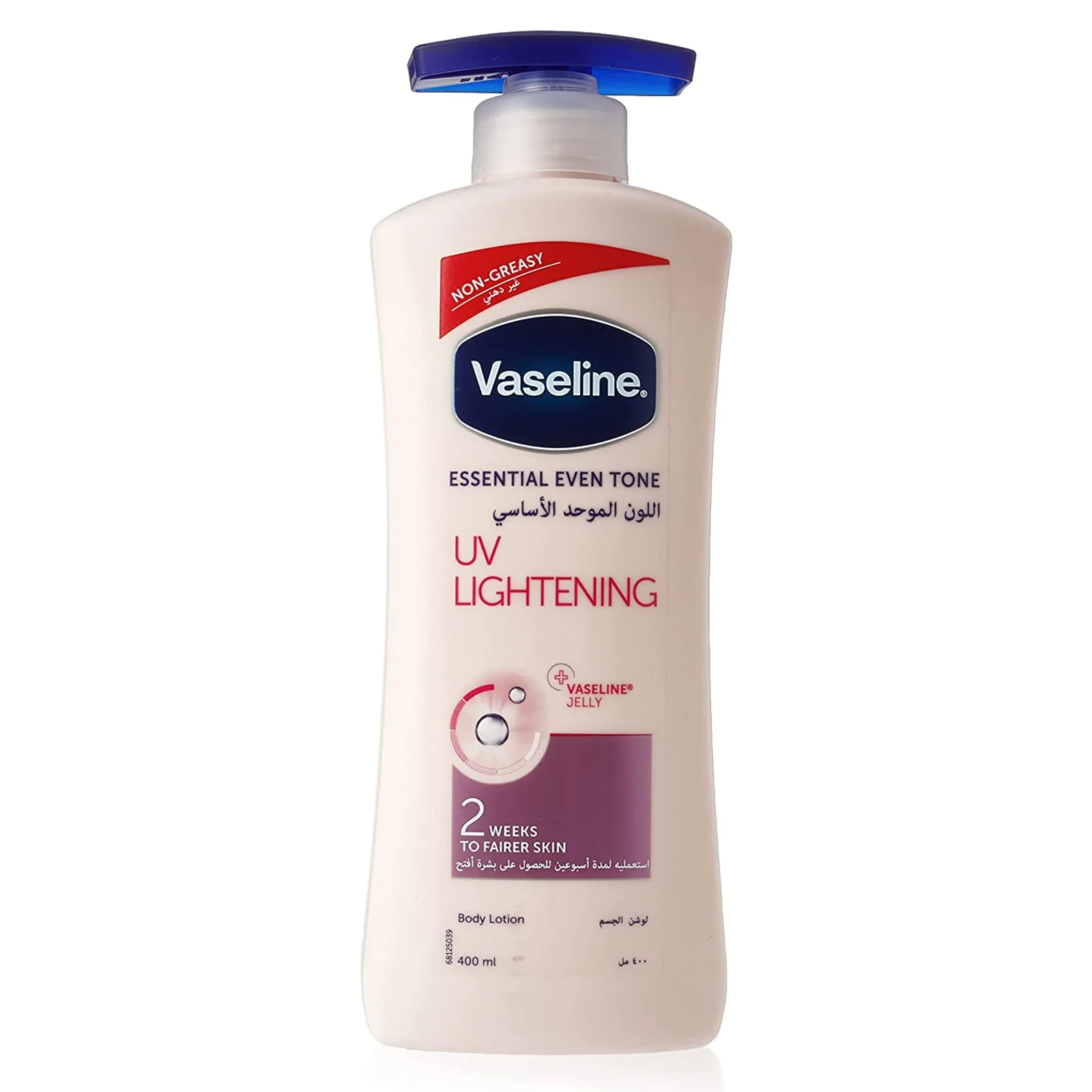 Vaseline Essential Even Tone UV Lightening Body Lotion 400ml