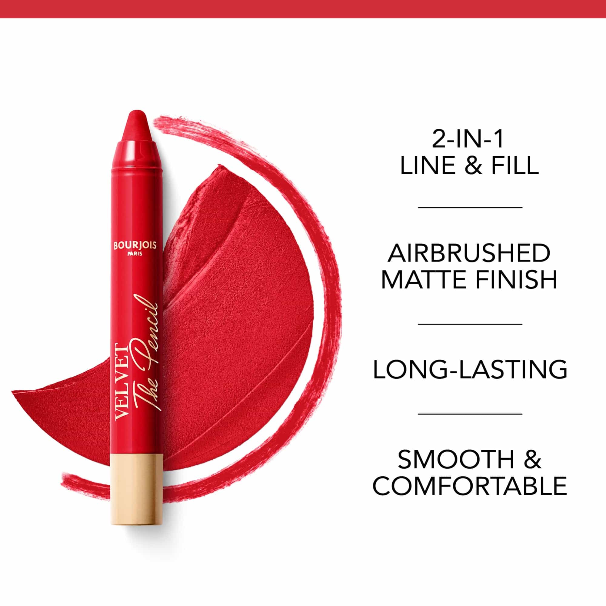 Velvet The Pencil Matte Finish Lipliner 1.8g - Image 13