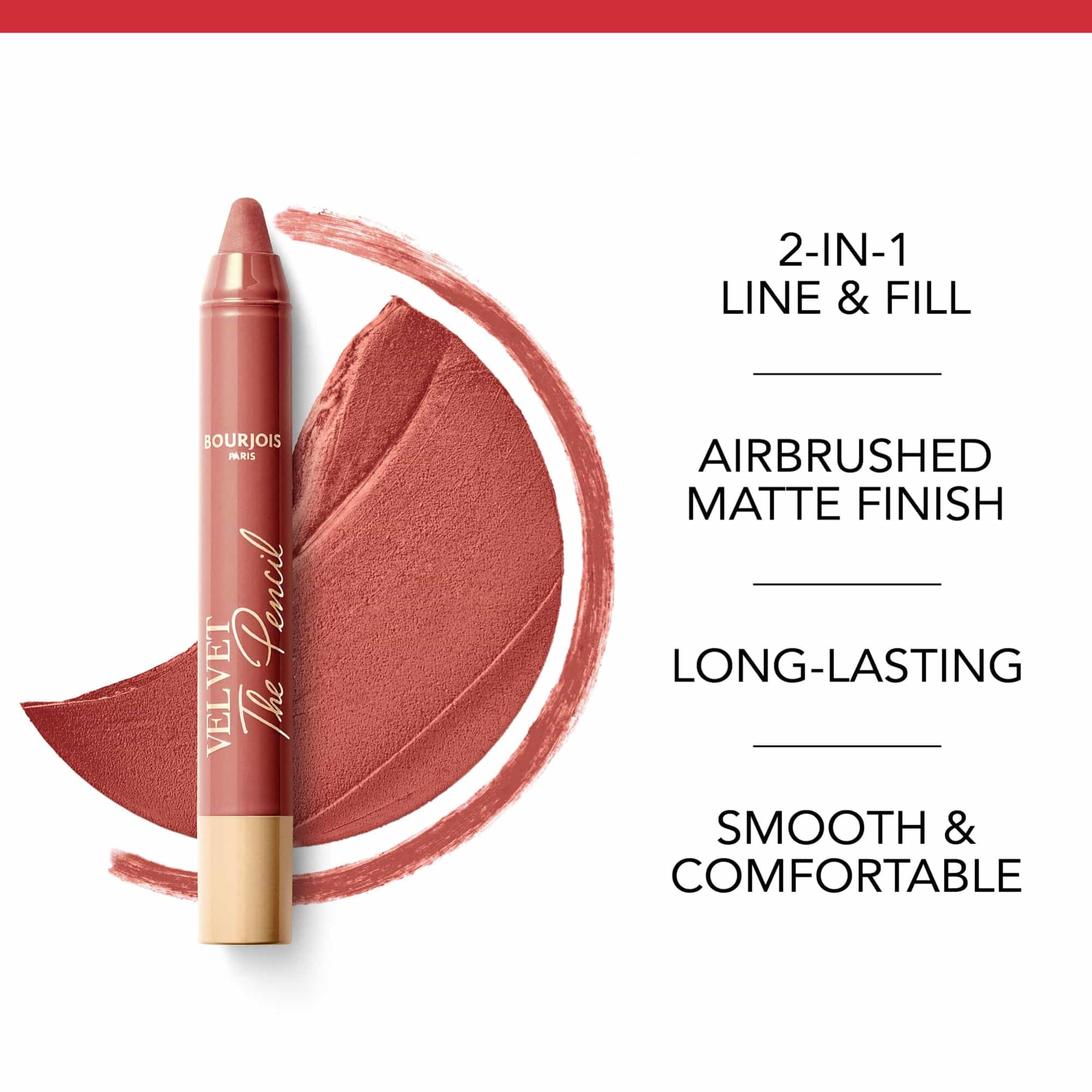 Velvet The Pencil Matte Finish Lipliner 1.8g - Image 14