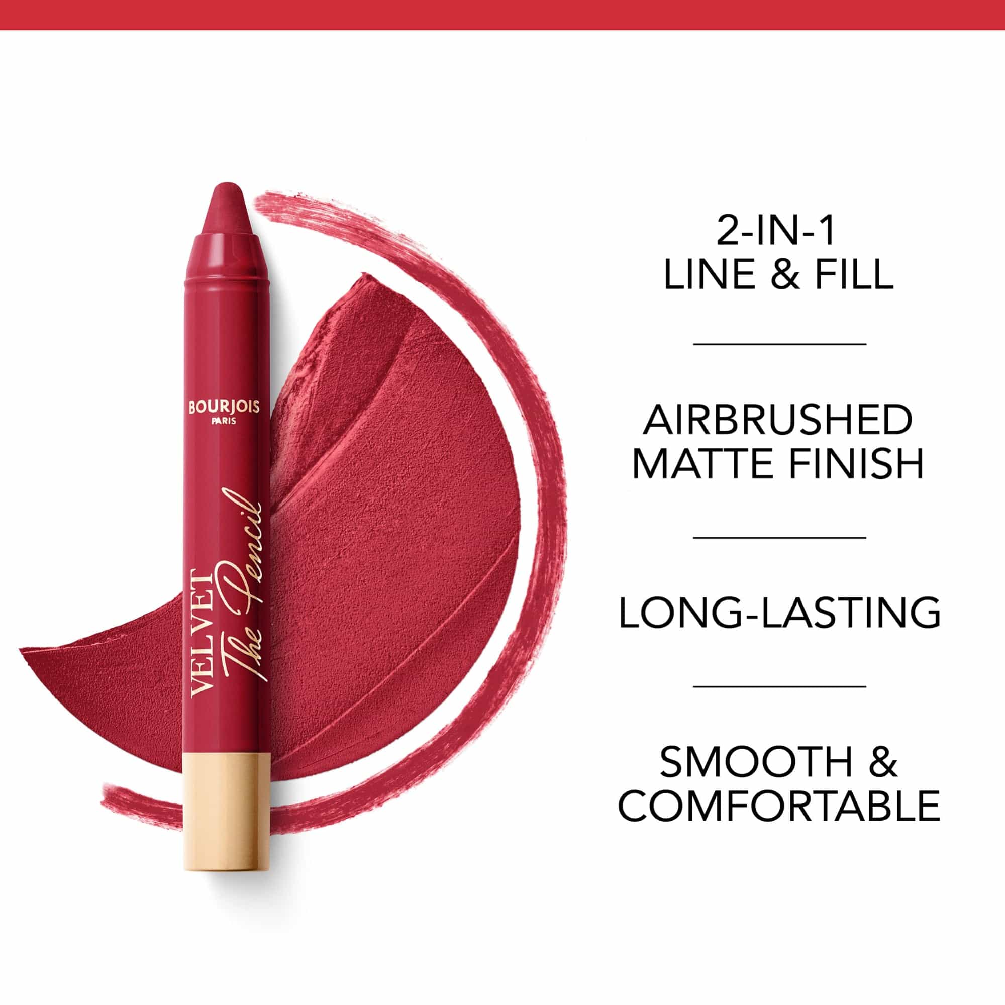Velvet The Pencil Matte Finish Lipliner 1.8g - Image 23