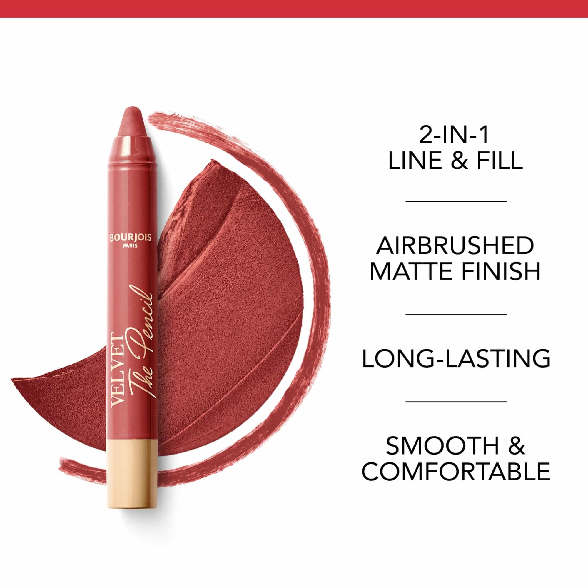 Velvet The Pencil Matte Finish Lipliner 1.8g - Image 24