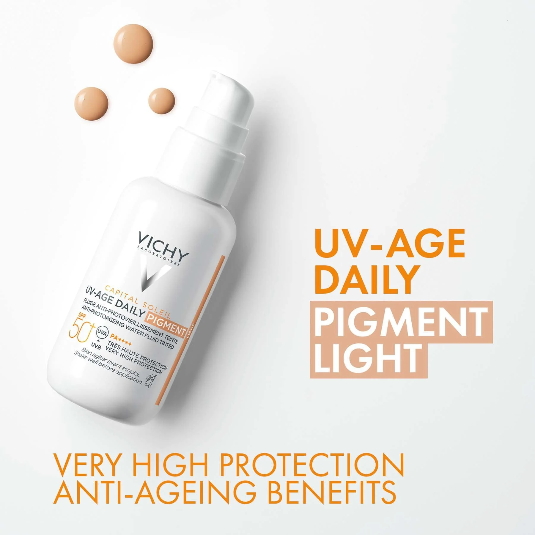 Vichy Capital Soleil Uv-âge Daily Fluide Tinted Sfp50+ 40 Ml - Image 3