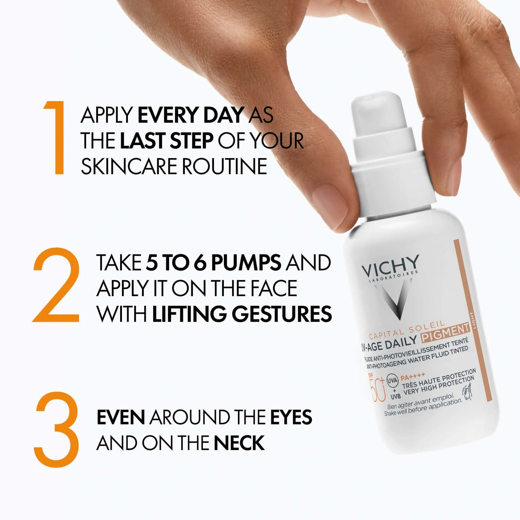 Vichy Capital Soleil Uv-âge Daily Fluide Tinted Sfp50+ 40 Ml - Image 4