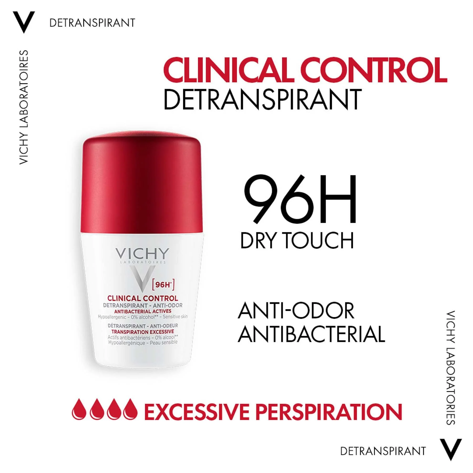 Vichy Clinical Control Deodorant - Image 2