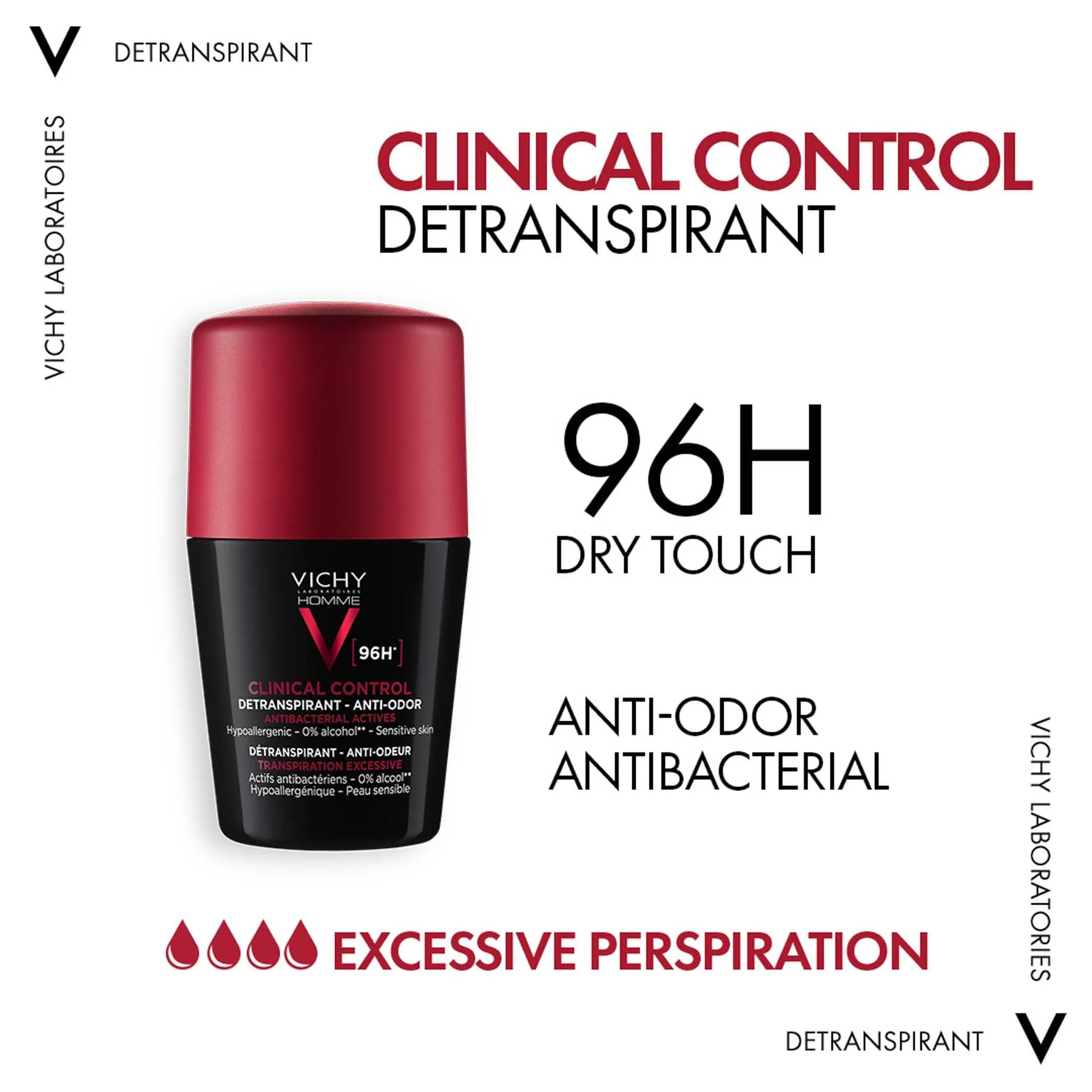 Vichy Clinical Control Men Deodorant - Image 2