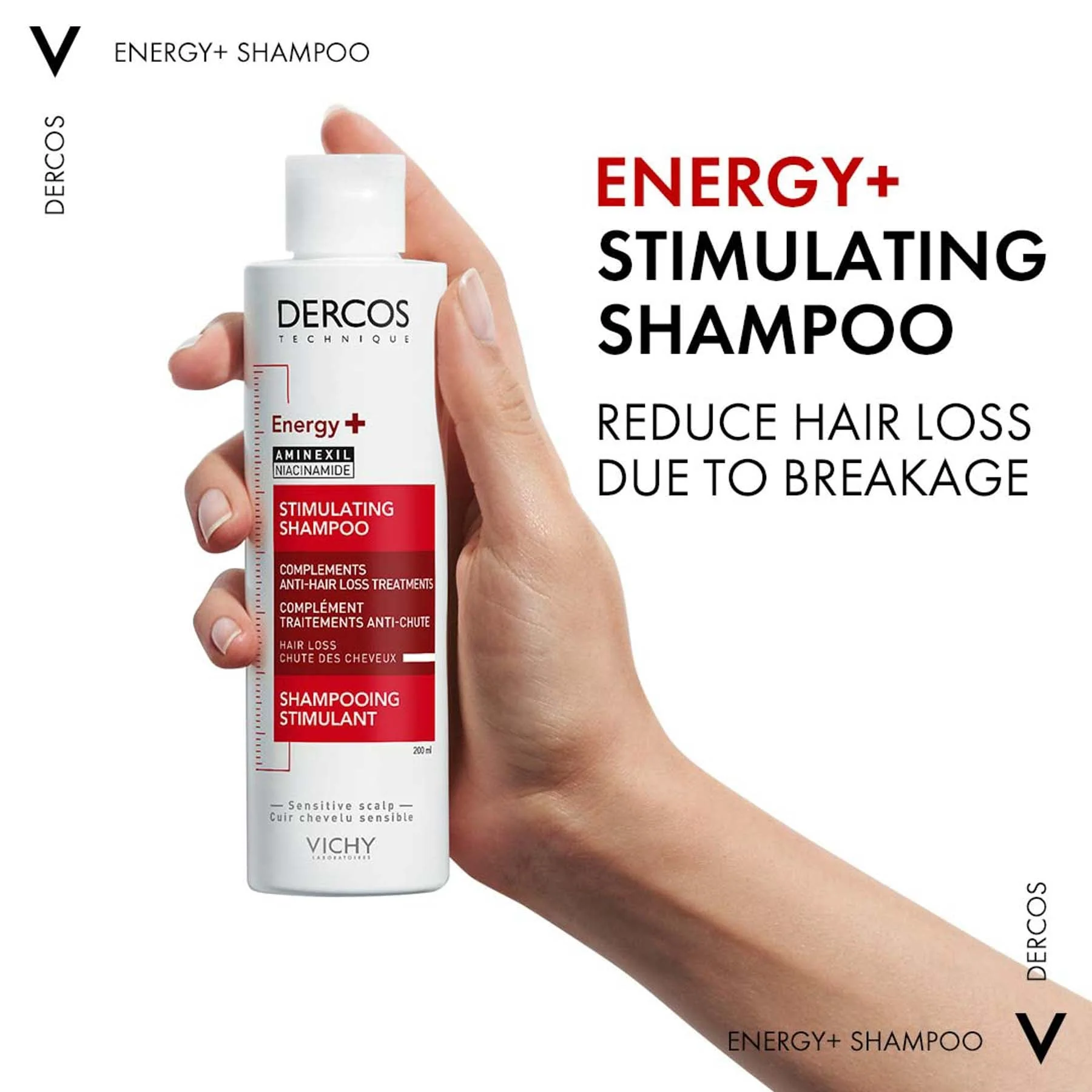 Vichy Dercos Energizing Shampoo 200ml - Image 5