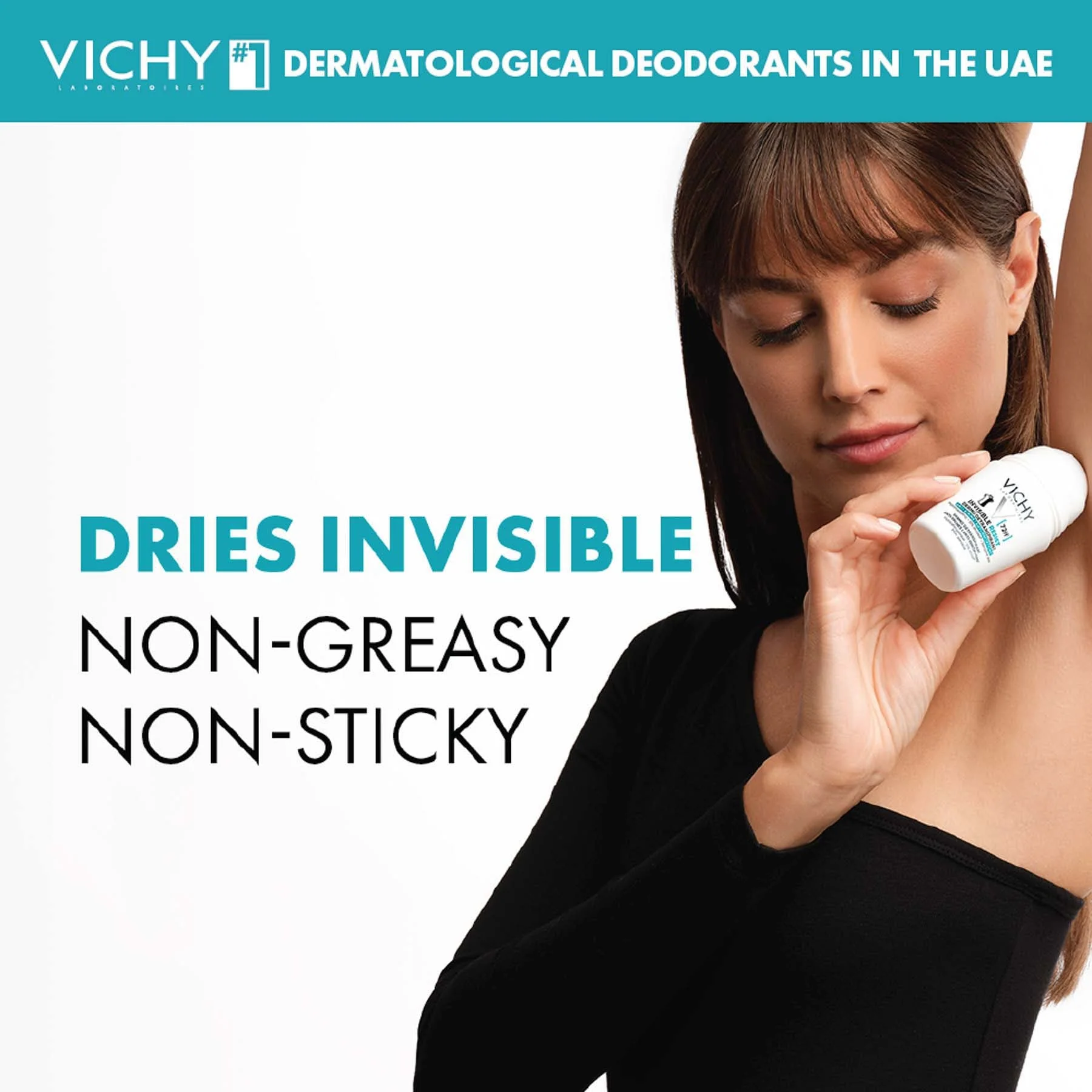 Vichy Invisible Resist 72h Roll-on Deodorant 50 Ml - Image 4