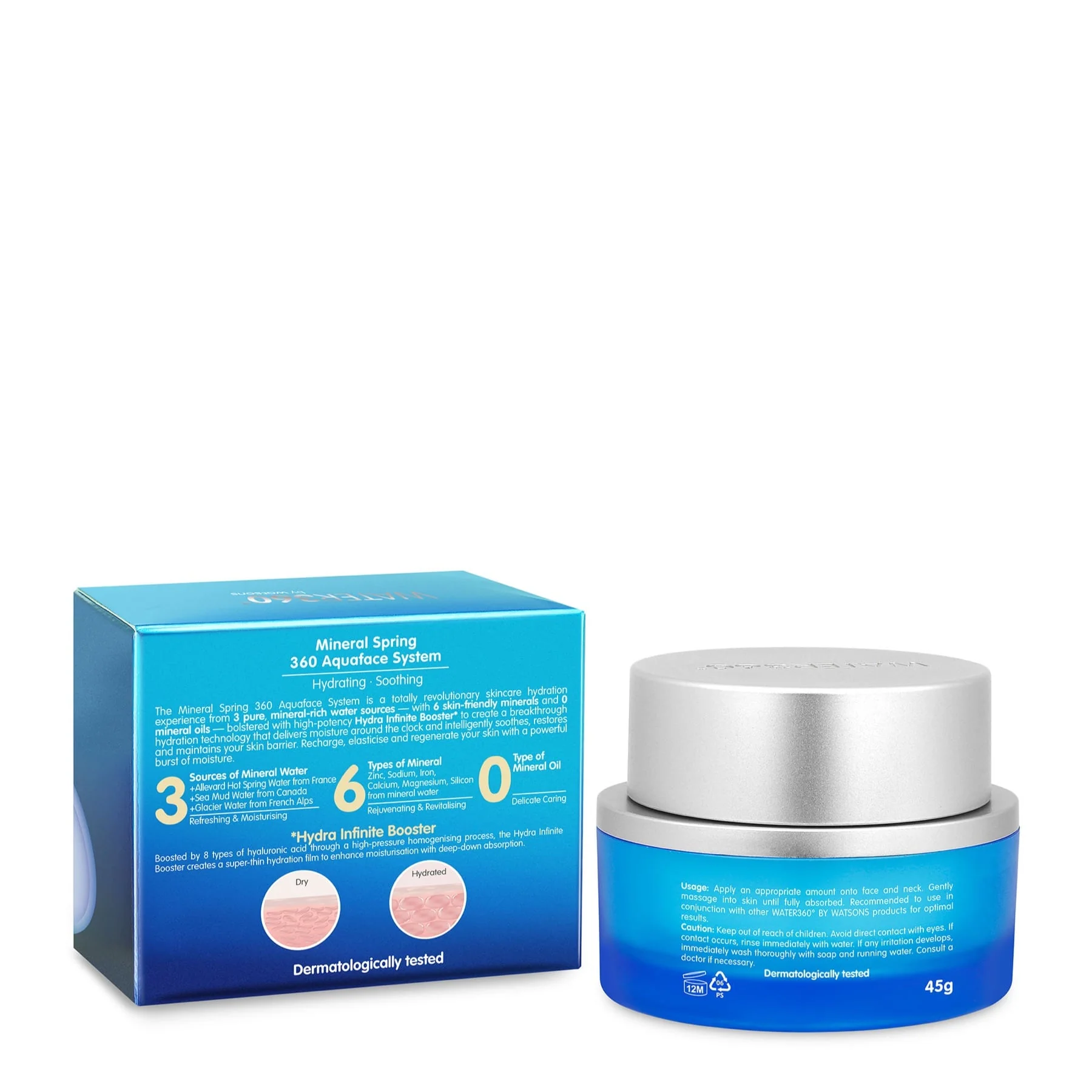 Water 360 by Watsons Facial Day Gel Moisturiser 45g - Image 2