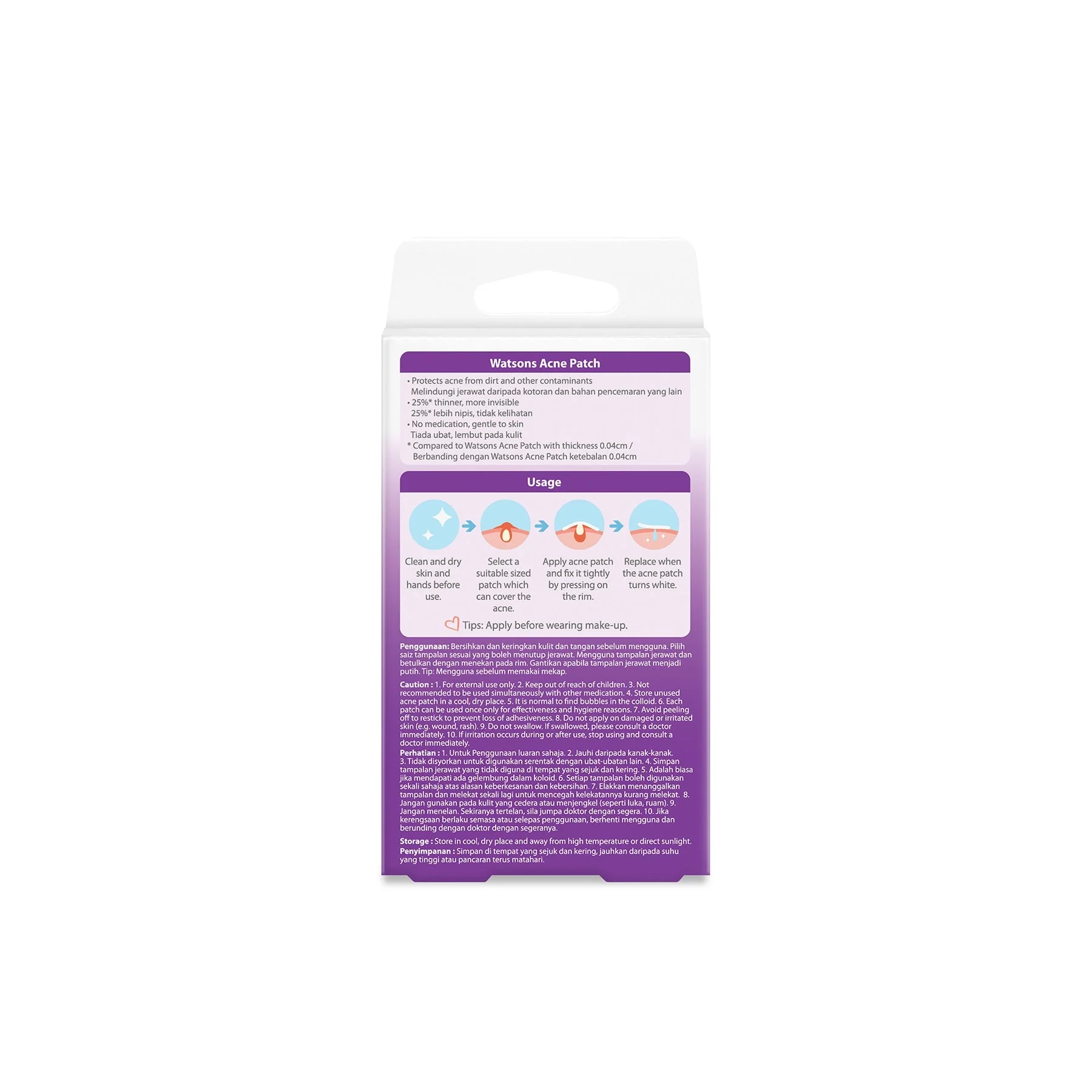 Watsons Acne Patch 0.03cm thickness 24s - Image 2