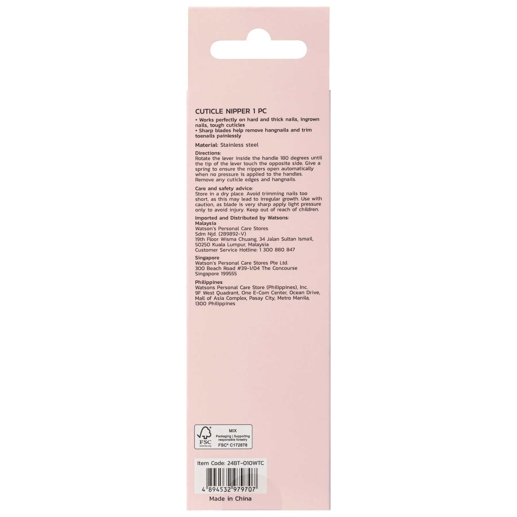 Watsons Cuticle Nipper - Image 3